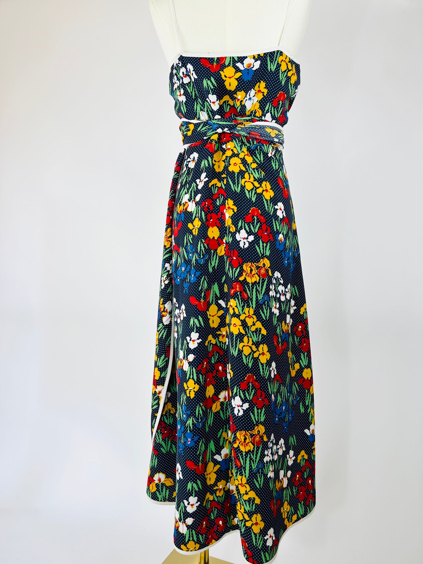 Tory Burch Navy Floral Dress