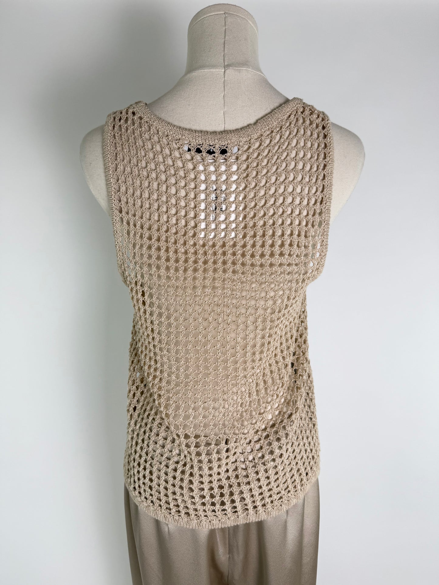 MNG Crochet Floral Top