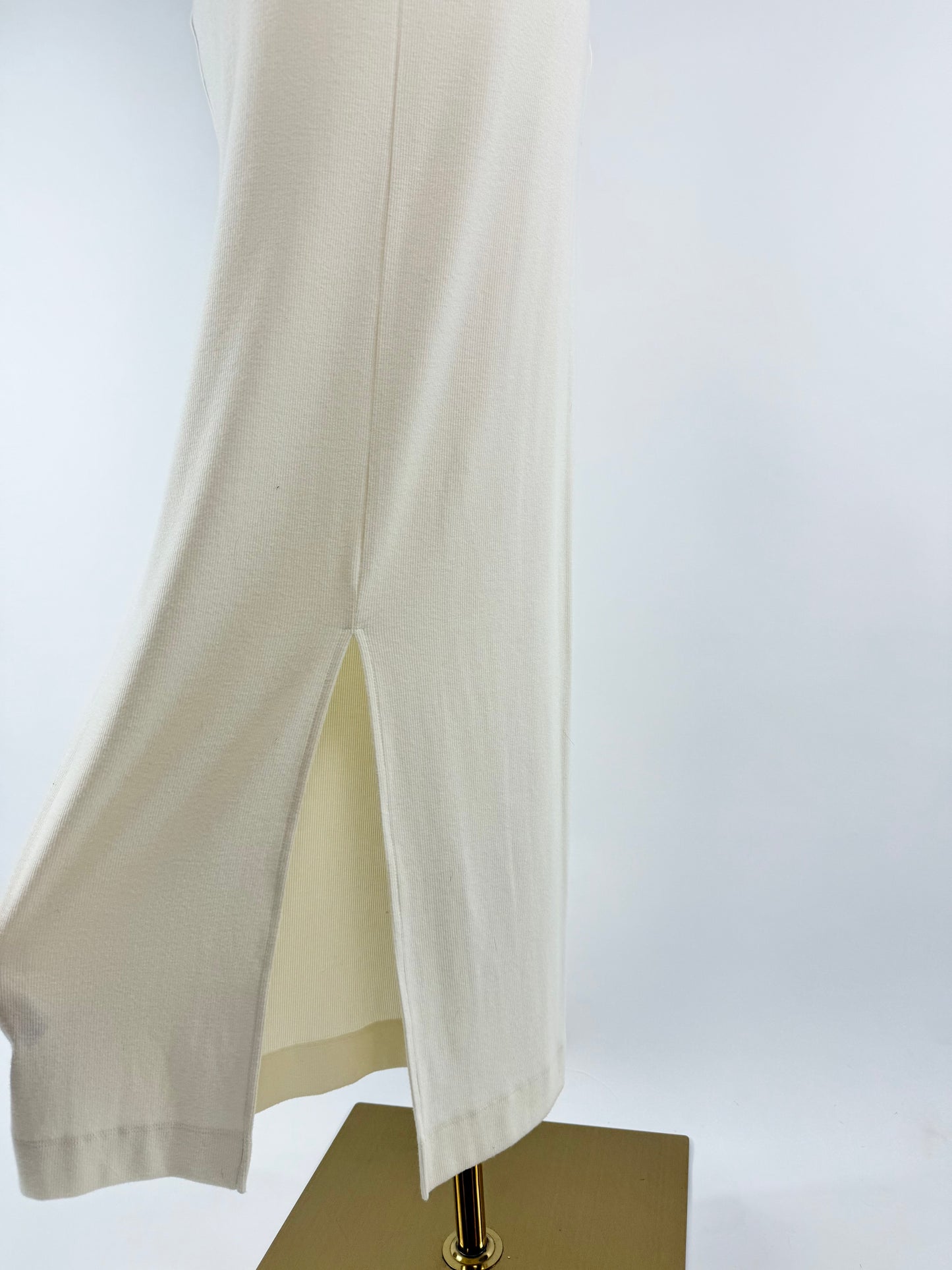 Eterne Ribbed Maxi Skirt