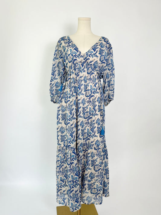 Louisse Misha Blue Floral Dress