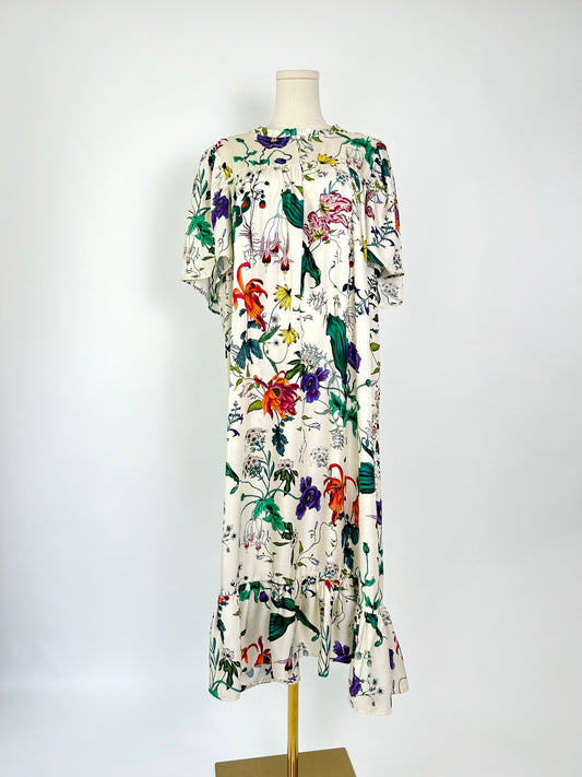 Munthe Celiz Silk Floral Dress