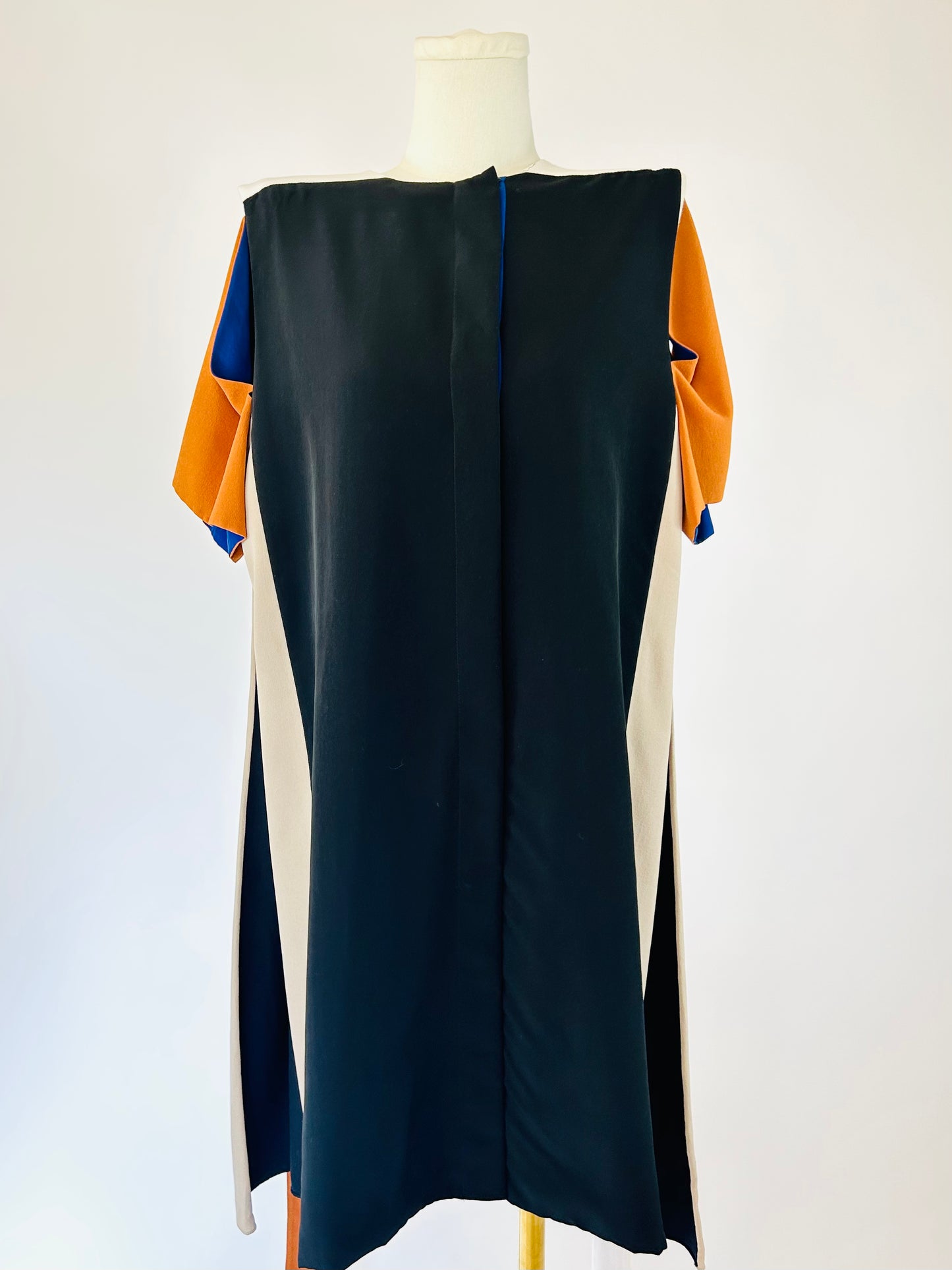 Vintage Thierry Mugler Multicolor Wrap Dress