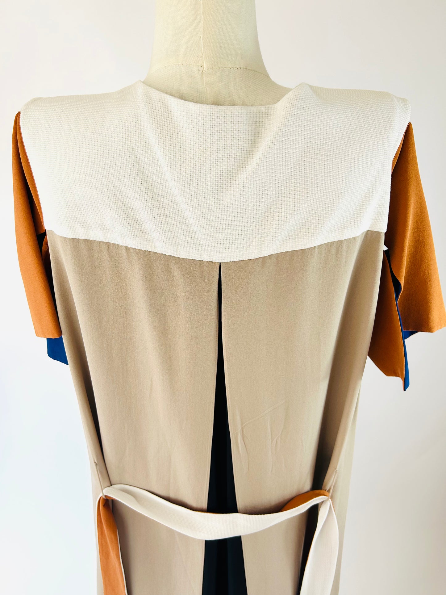 Vintage Thierry Mugler Multicolor Wrap Dress