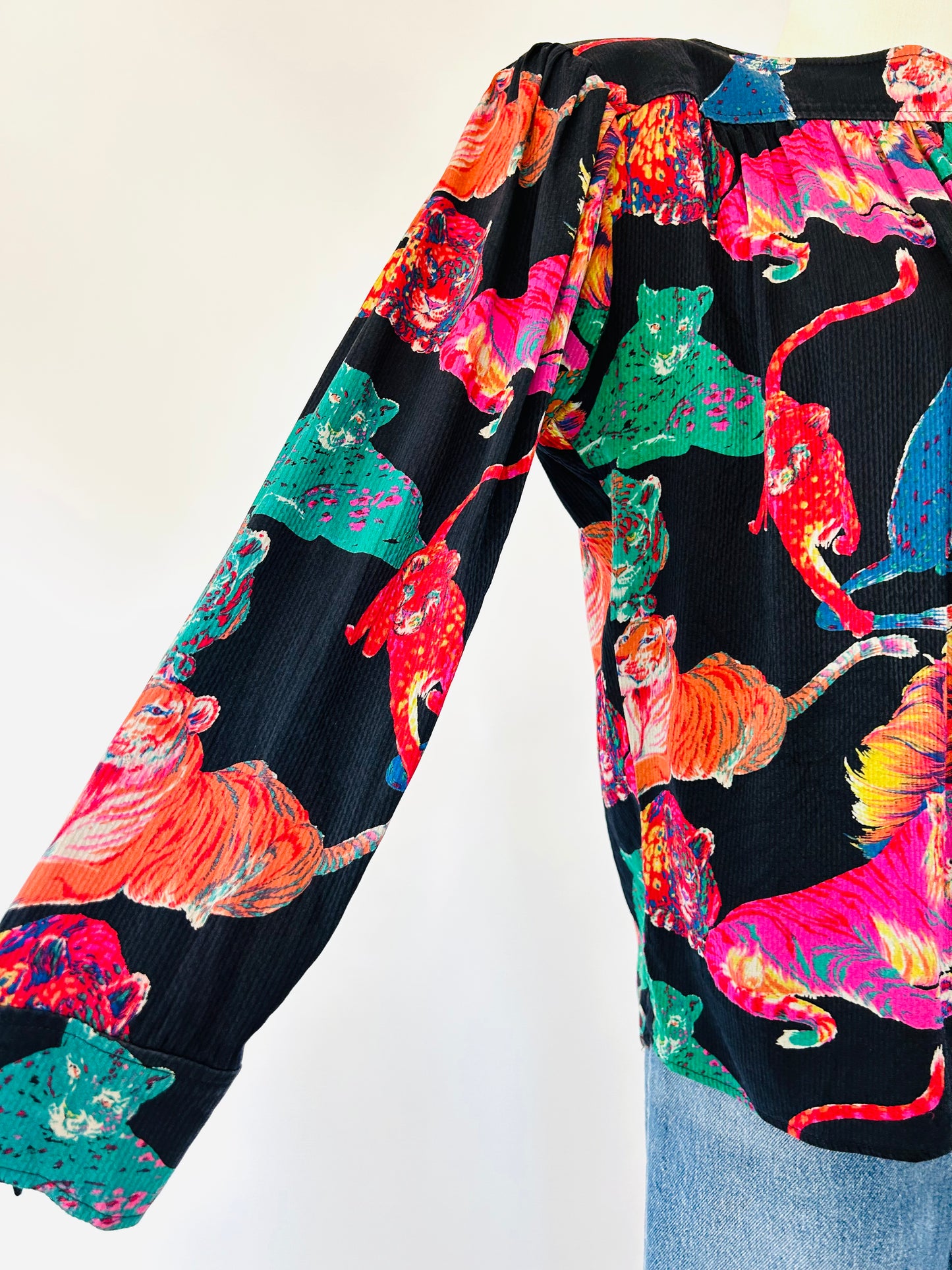 Vintage Ungaro Animal Print top