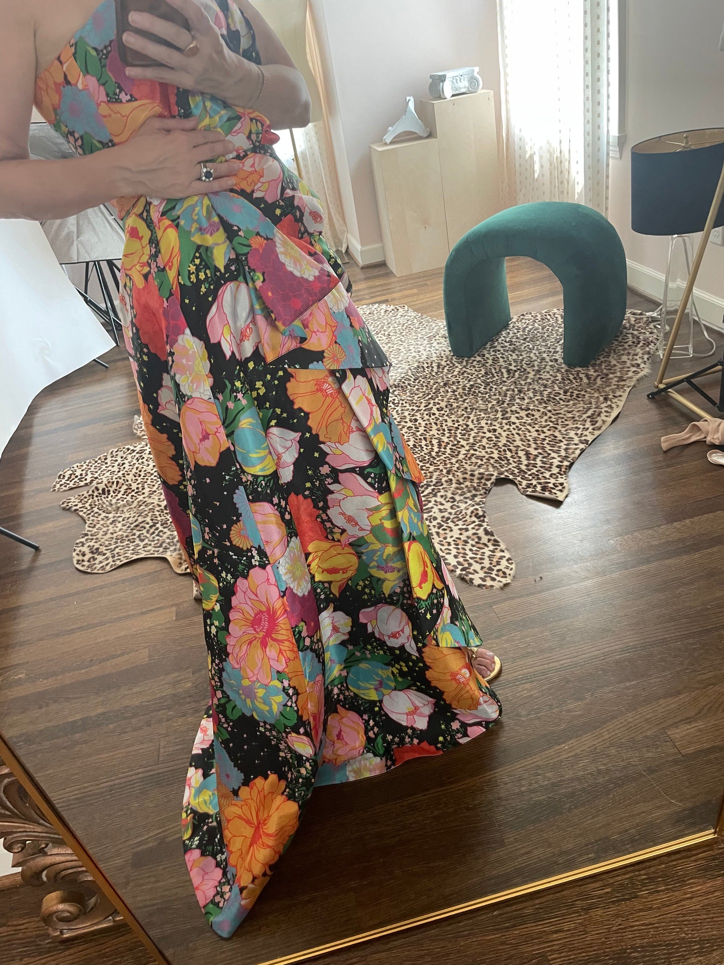 Richard Quinn Strapless Dress
