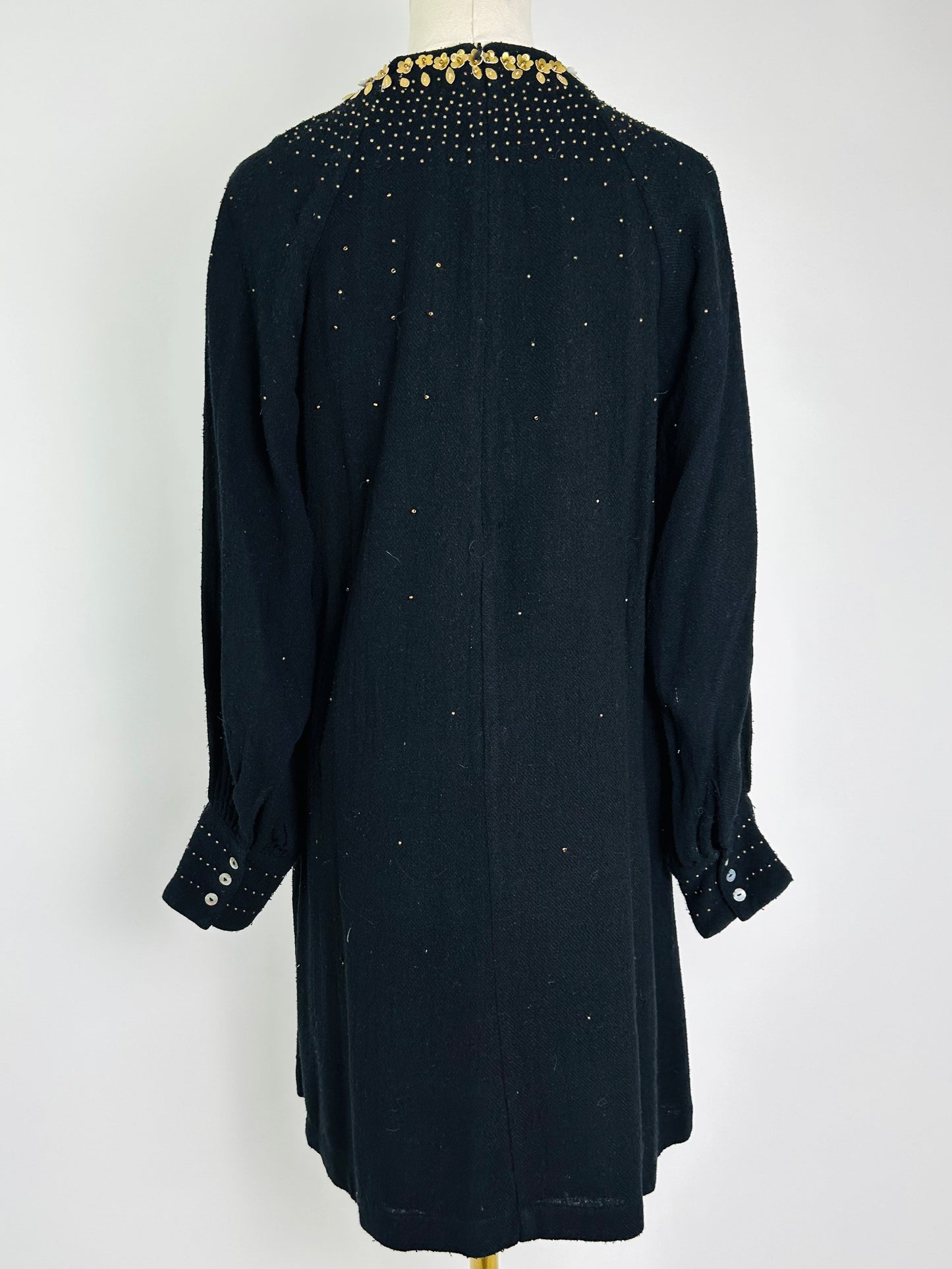 Anaak Raw Silk Hand Beaded Dress
