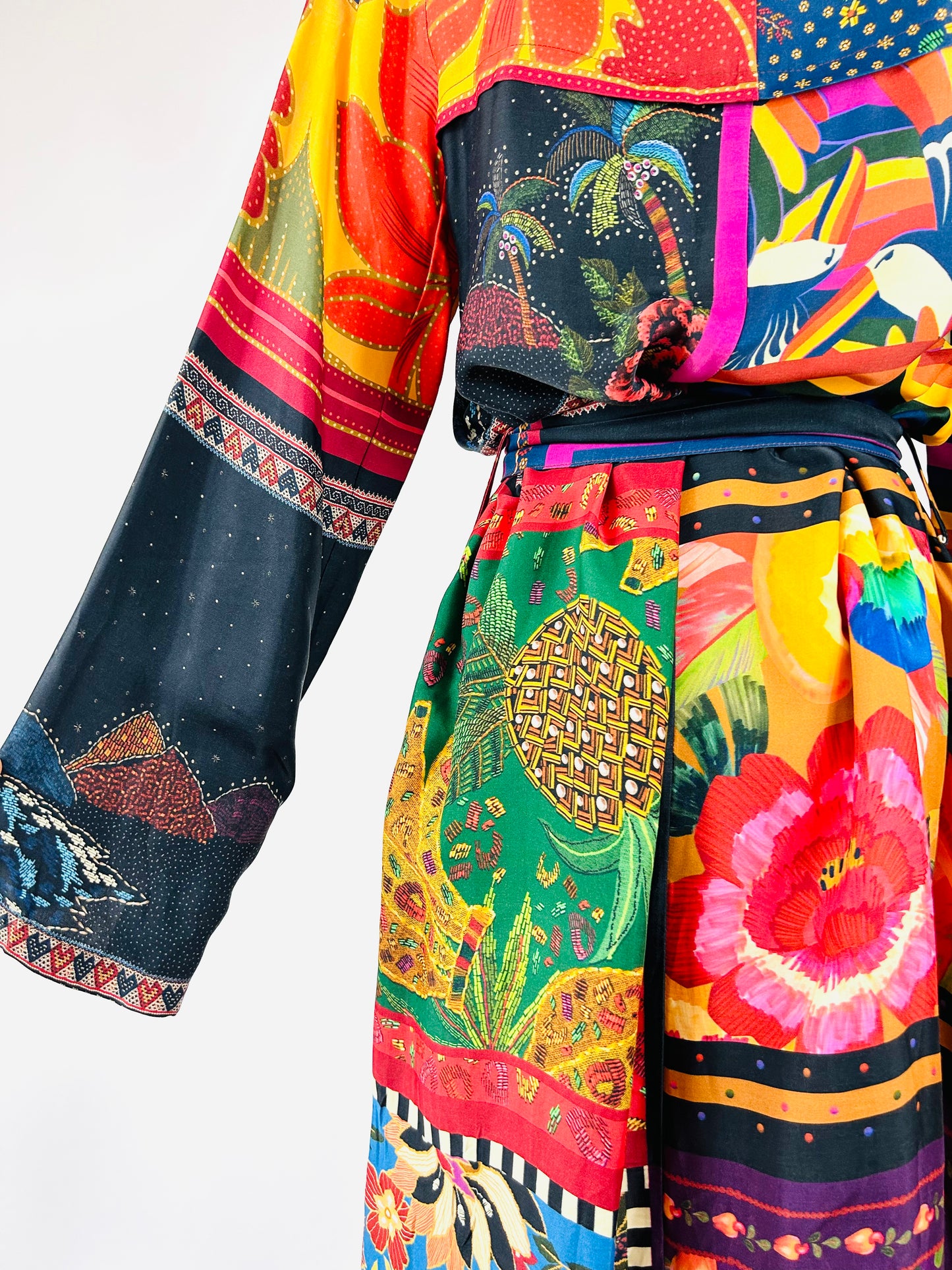 Farm Rio Floral Kimono Dress