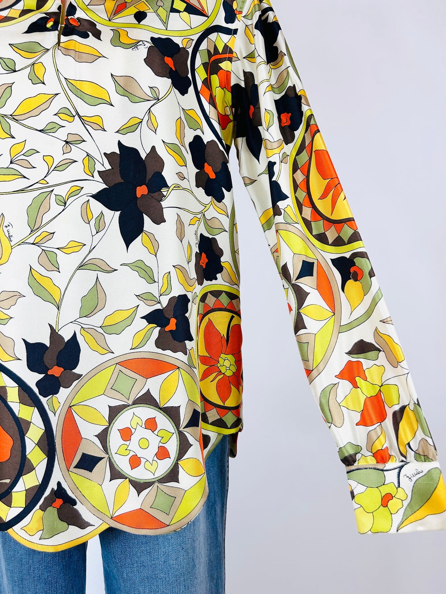 Vintage Emilio Pucci Silk Top