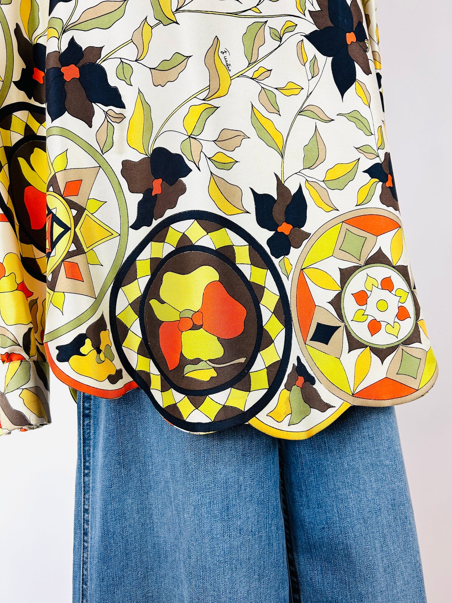 Vintage Emilio Pucci Silk Top