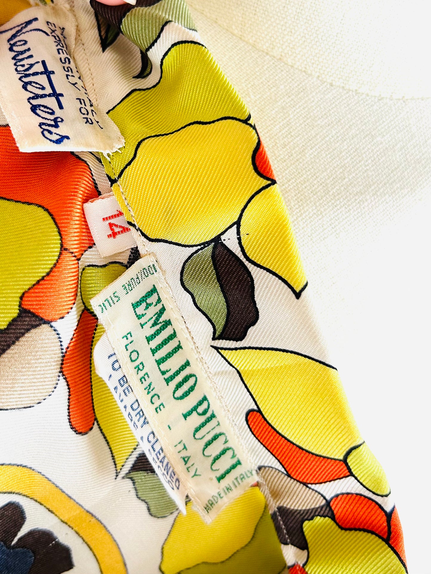 Vintage Emilio Pucci Silk Top