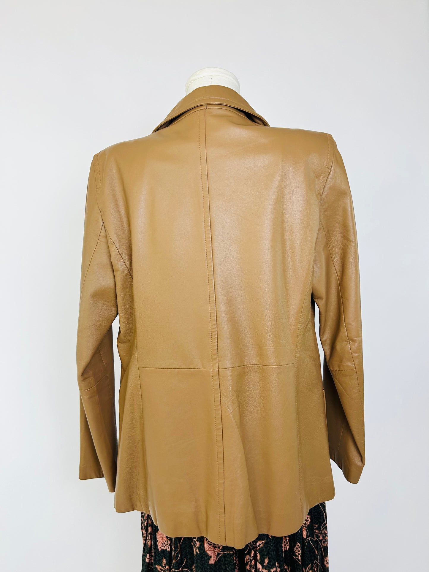 Vintage Margaret Godfrey Leather Blazer