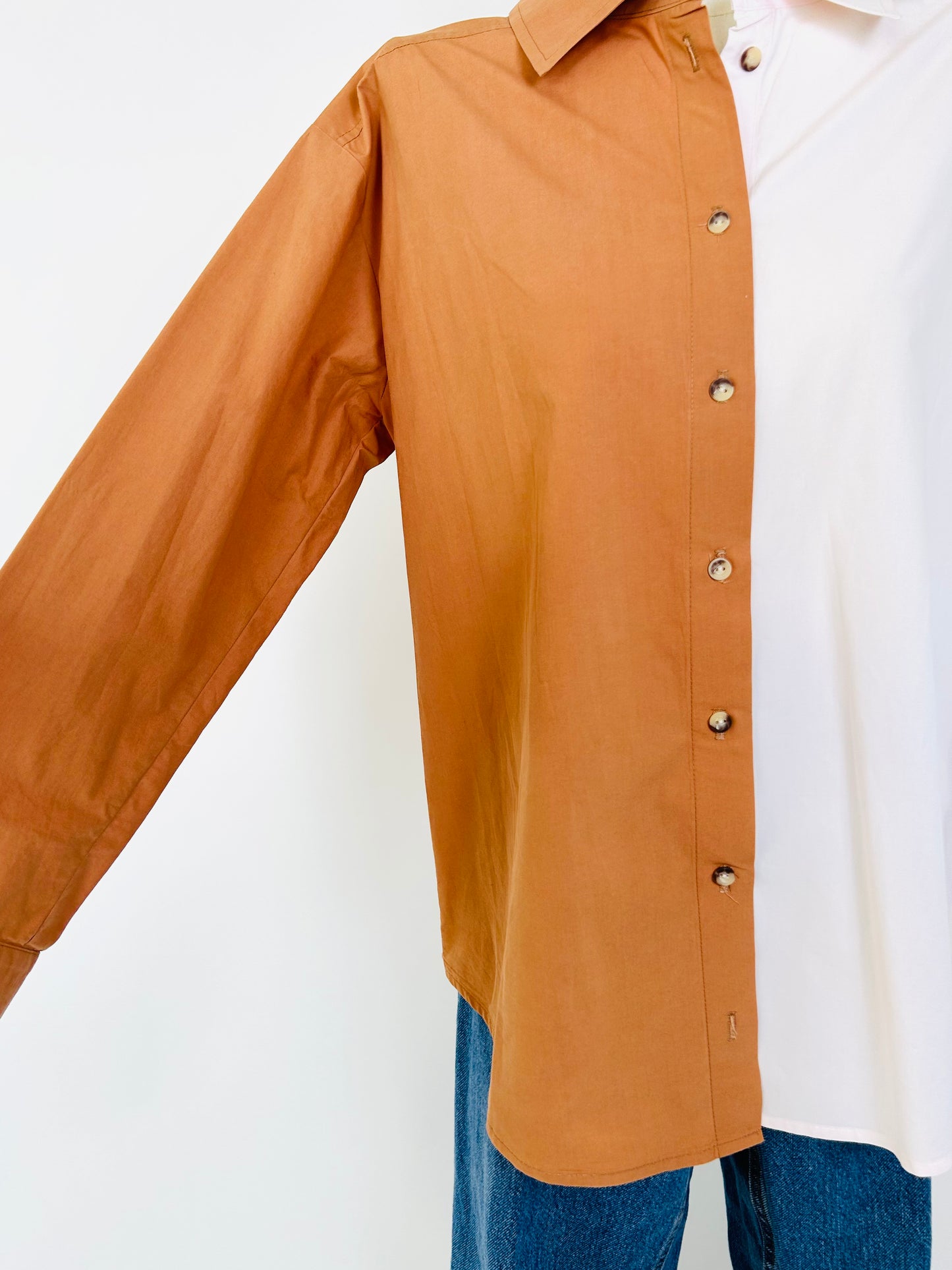Donni Orange and Pink Blouse