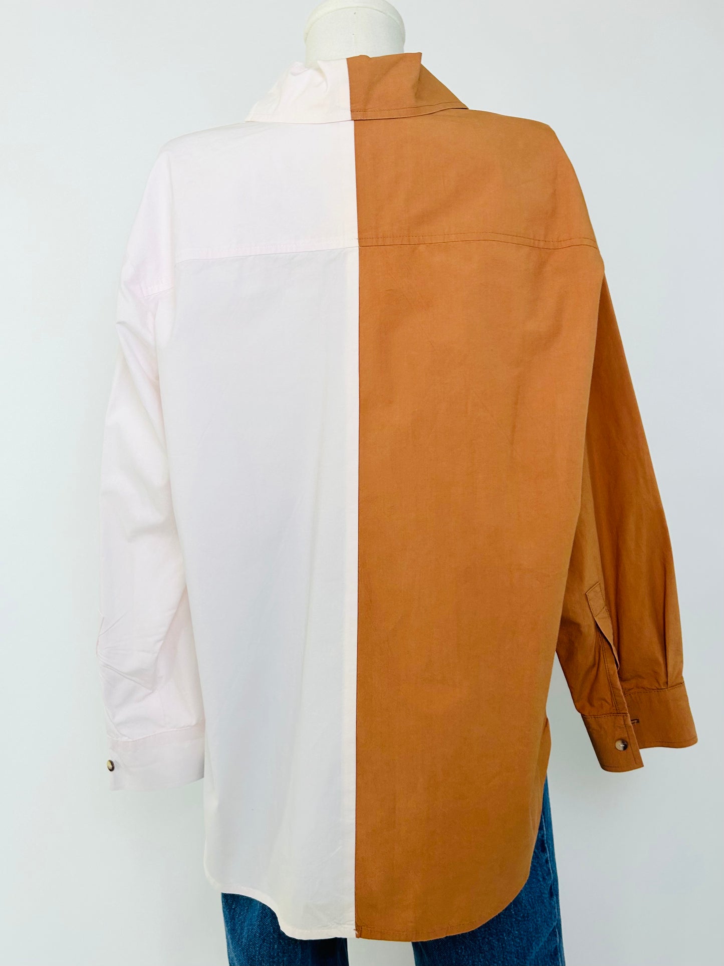 Donni Orange and Pink Blouse