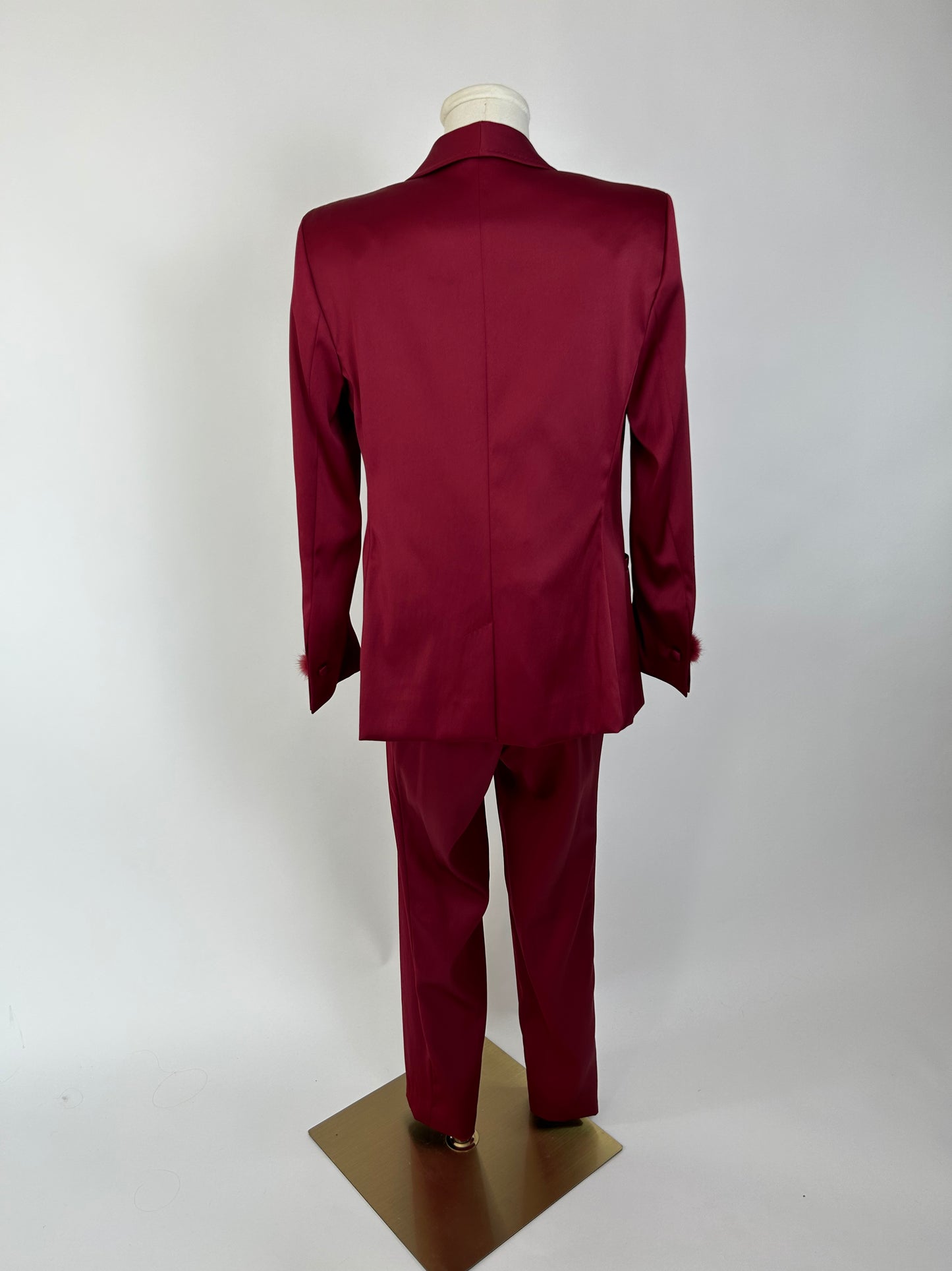 Escada Maroon Blazer and Pants