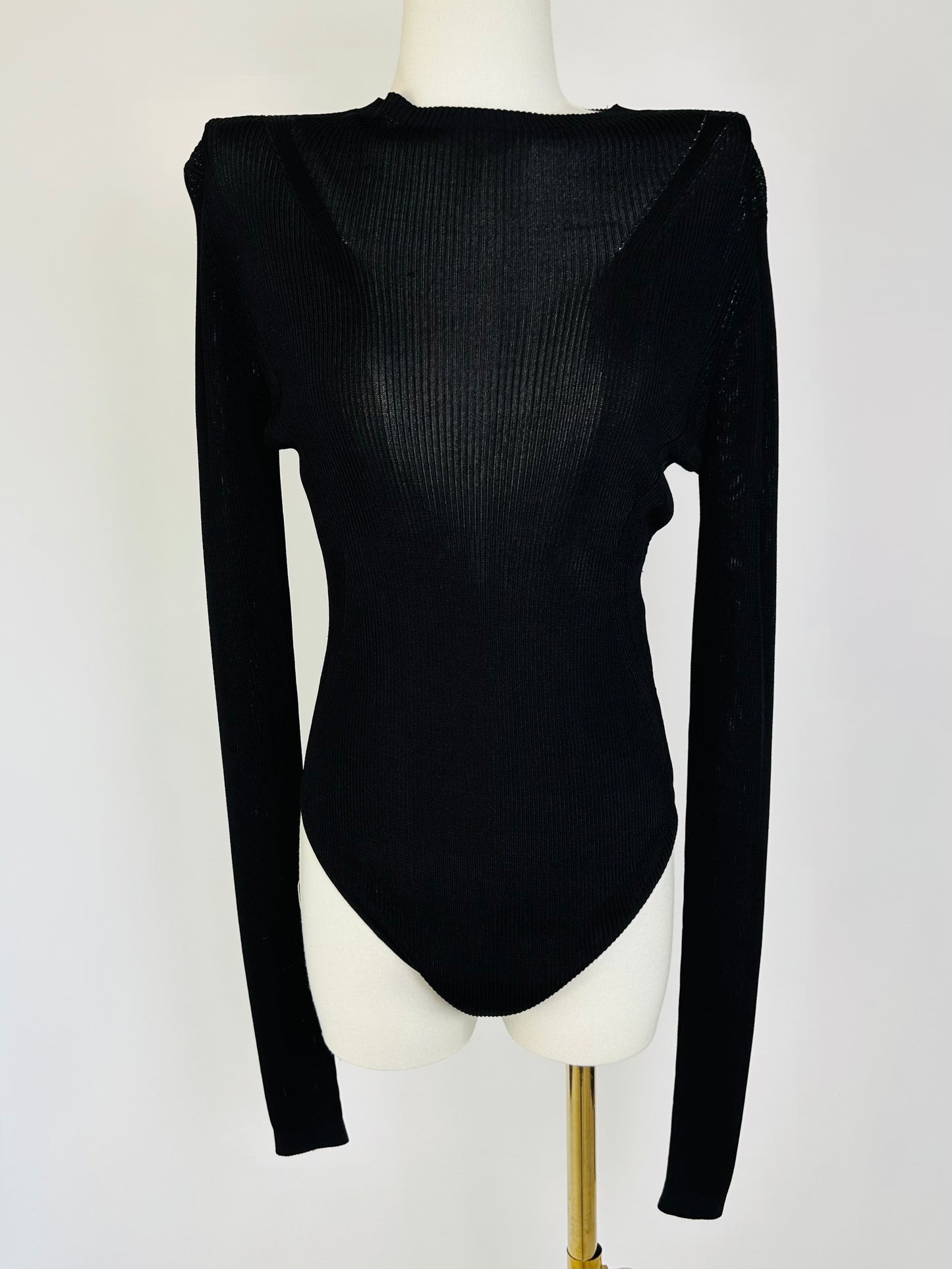 House'ch Black Body Suit