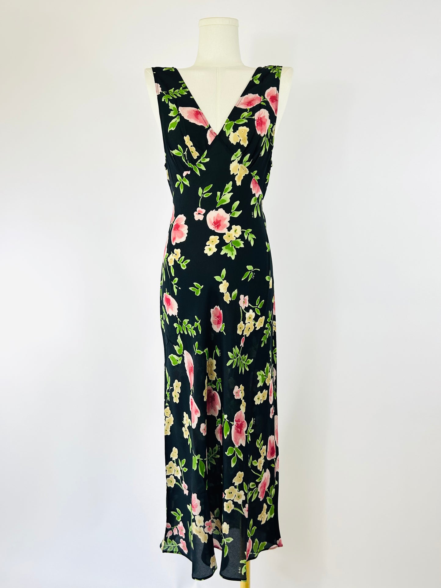 Réalisation Black Floral Dress