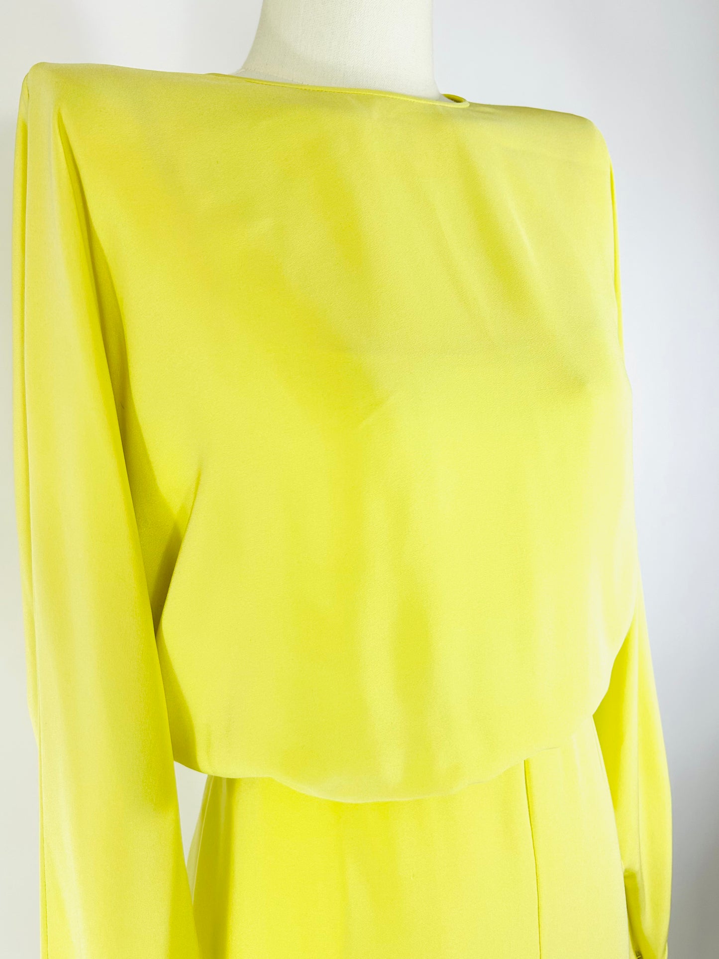 Valentino Citron Dress