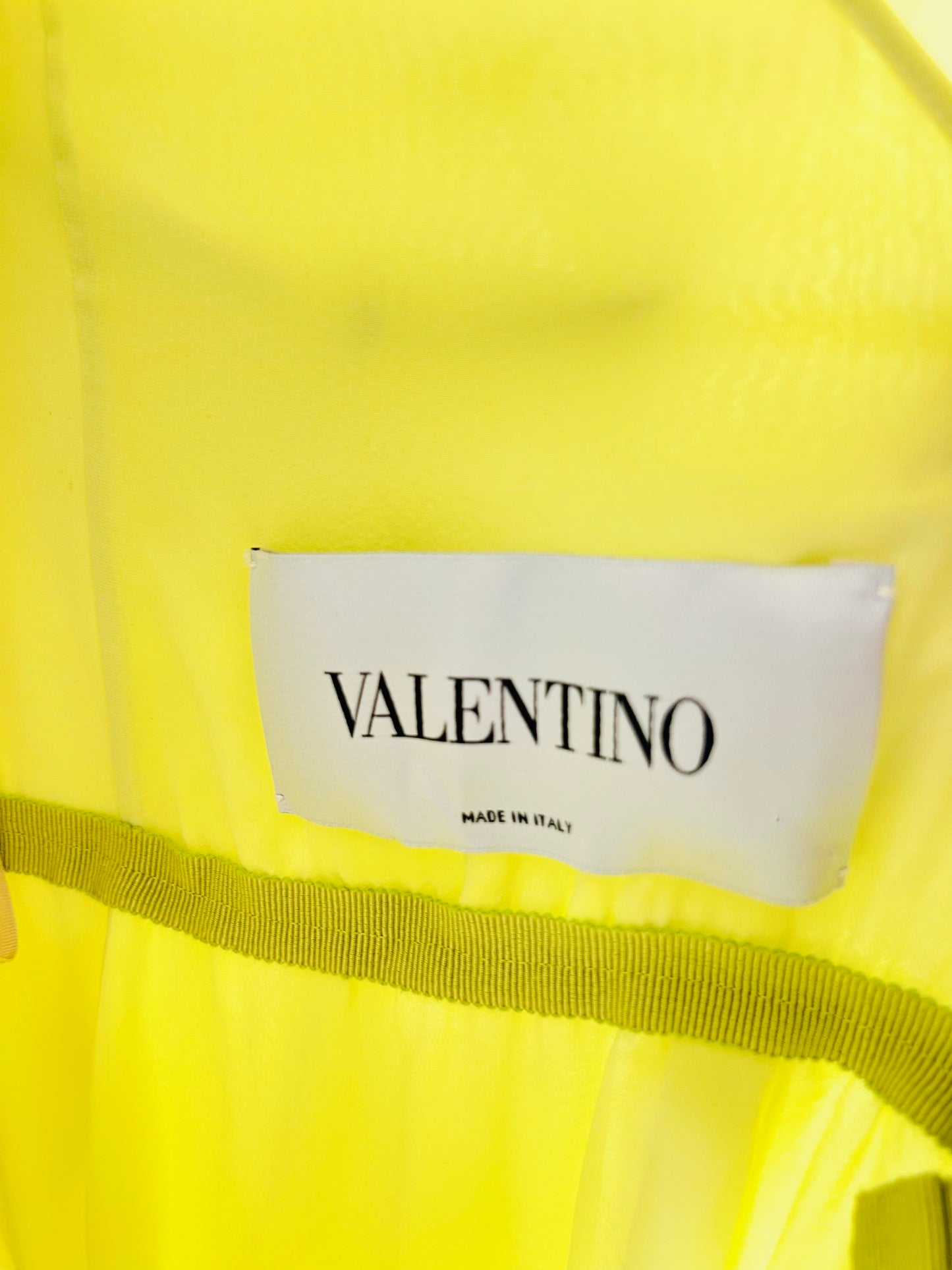Valentino Citron Dress