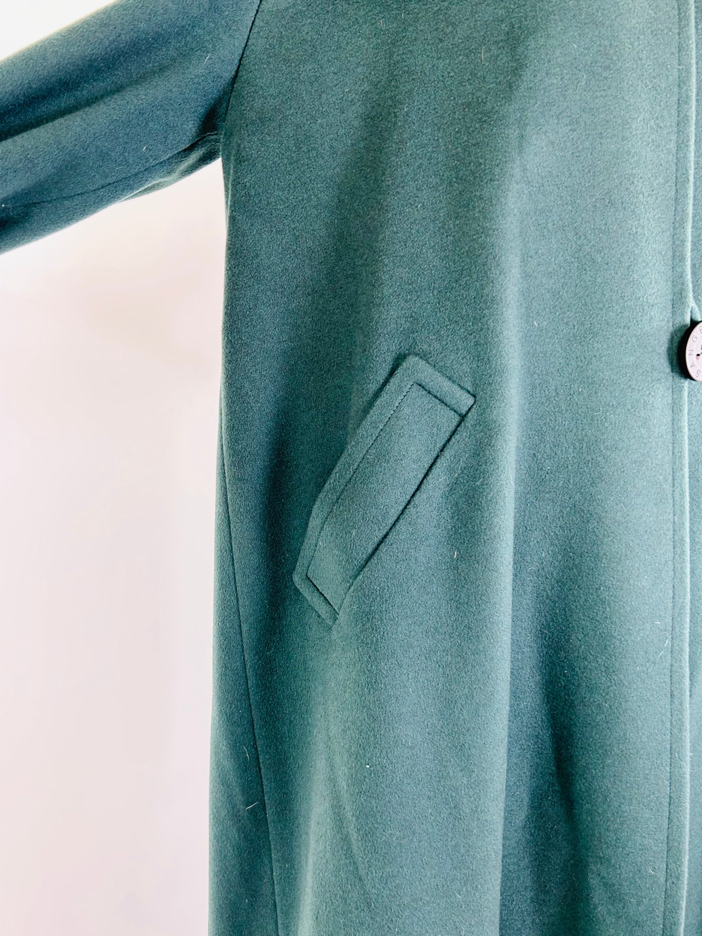 Vintage Neiman Marcus Forest Green Coat