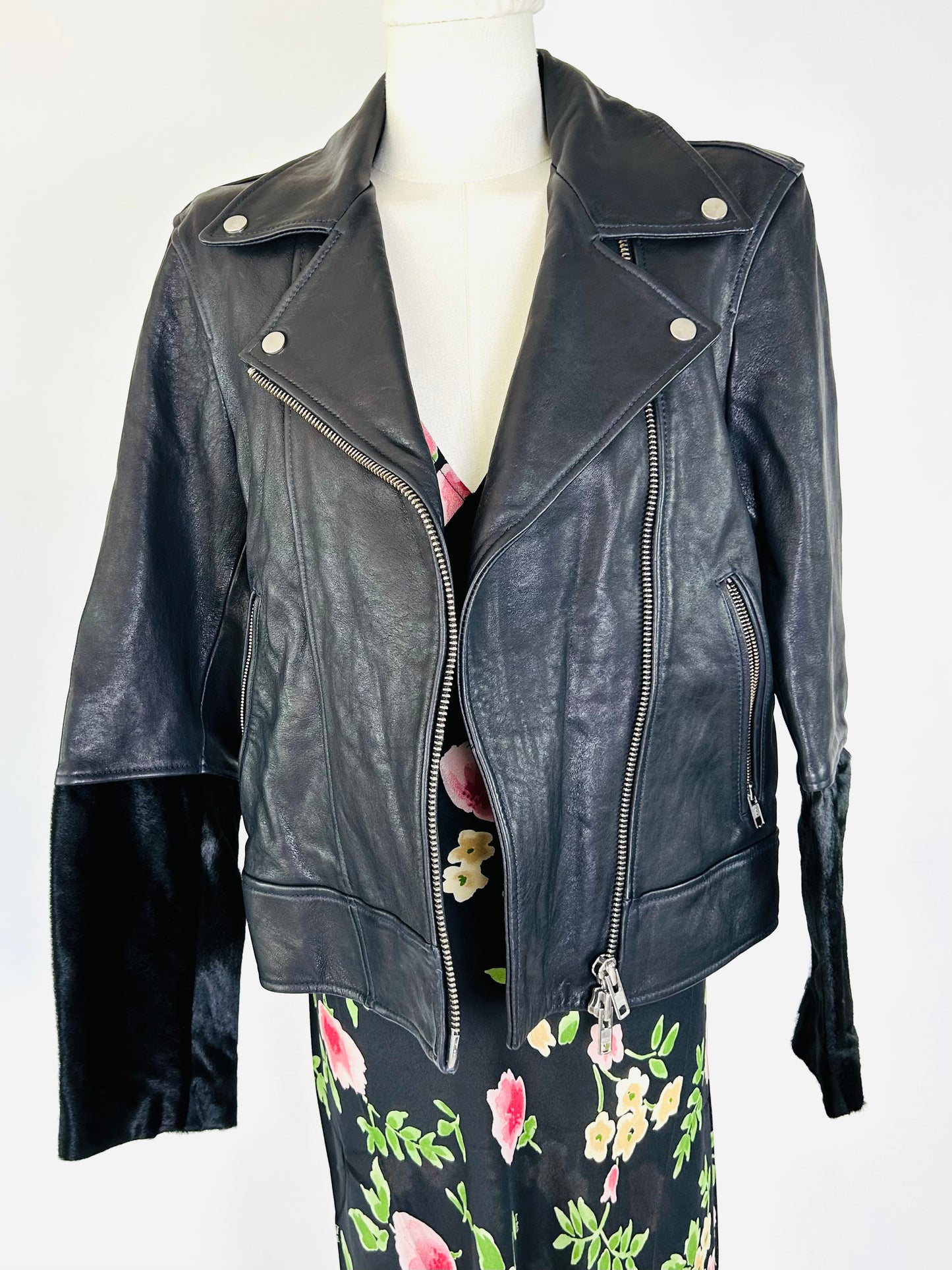 Baldwin Black Leather Jacket
