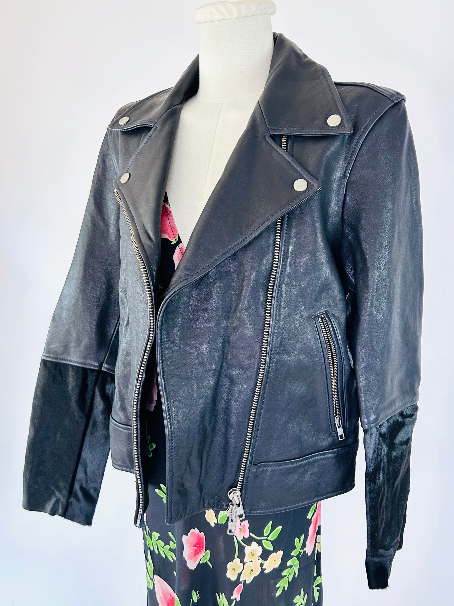 Baldwin Black Leather Jacket