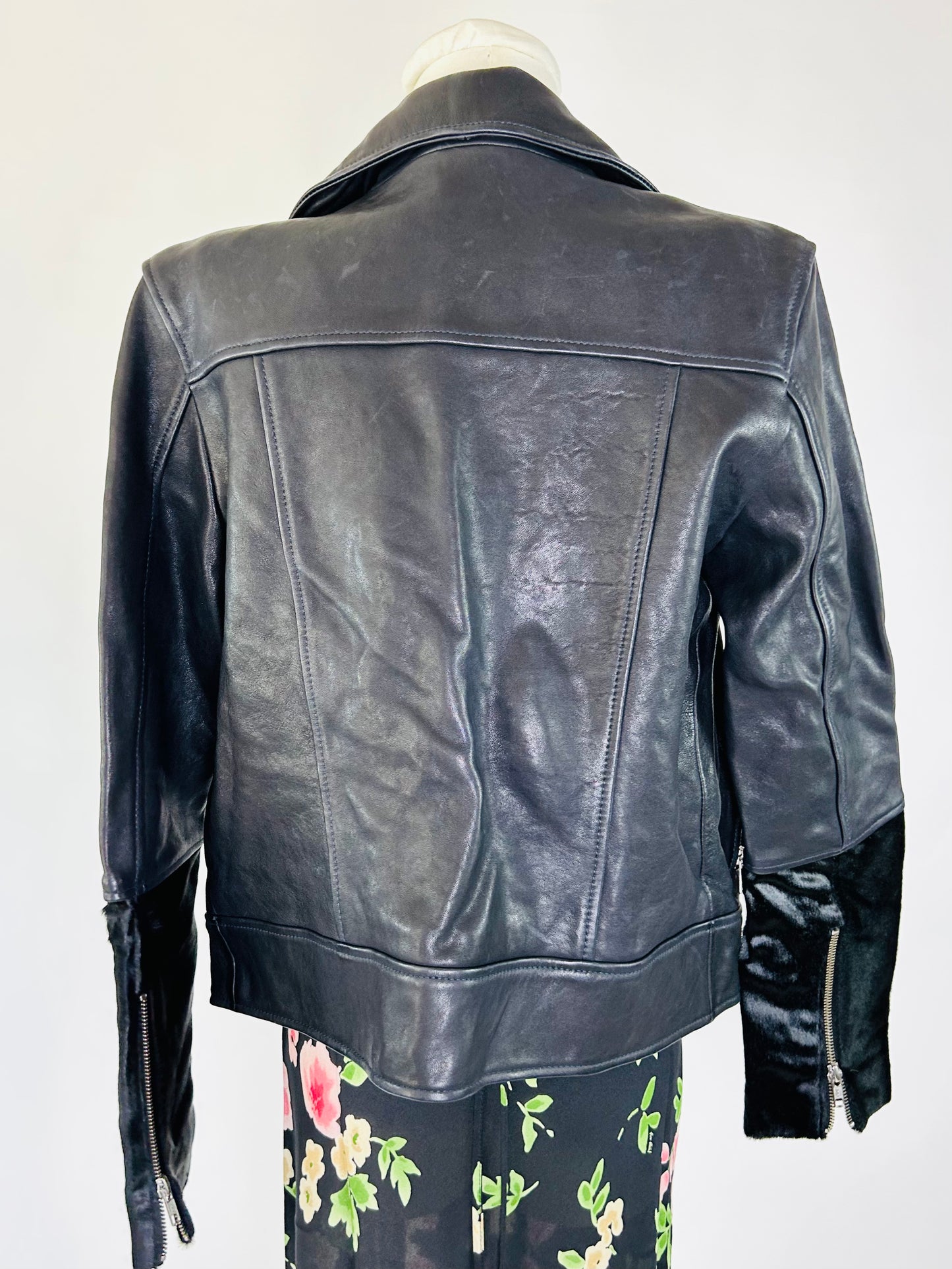 Baldwin Black Leather Jacket