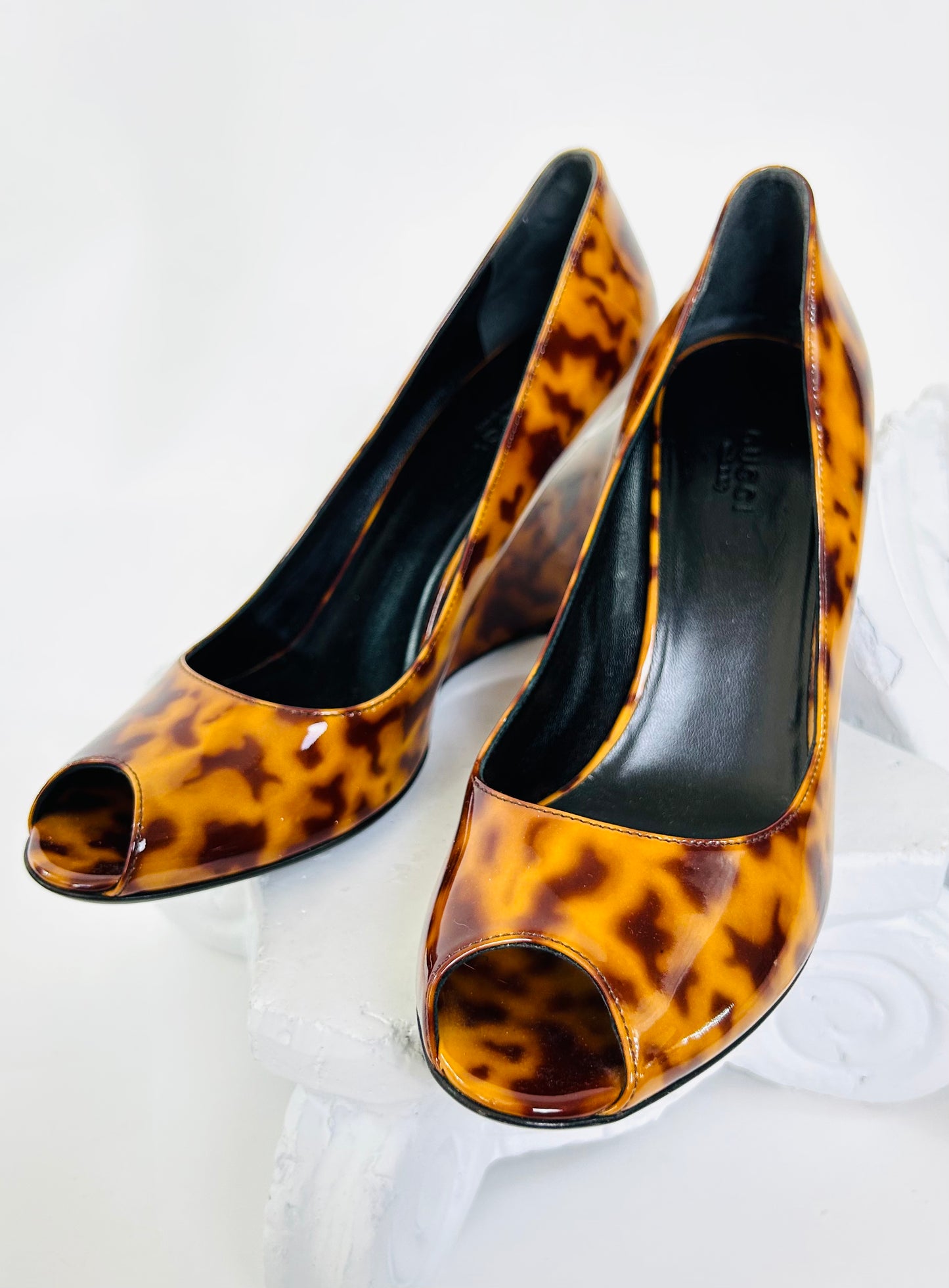 Gucci Animal Print Wedge
