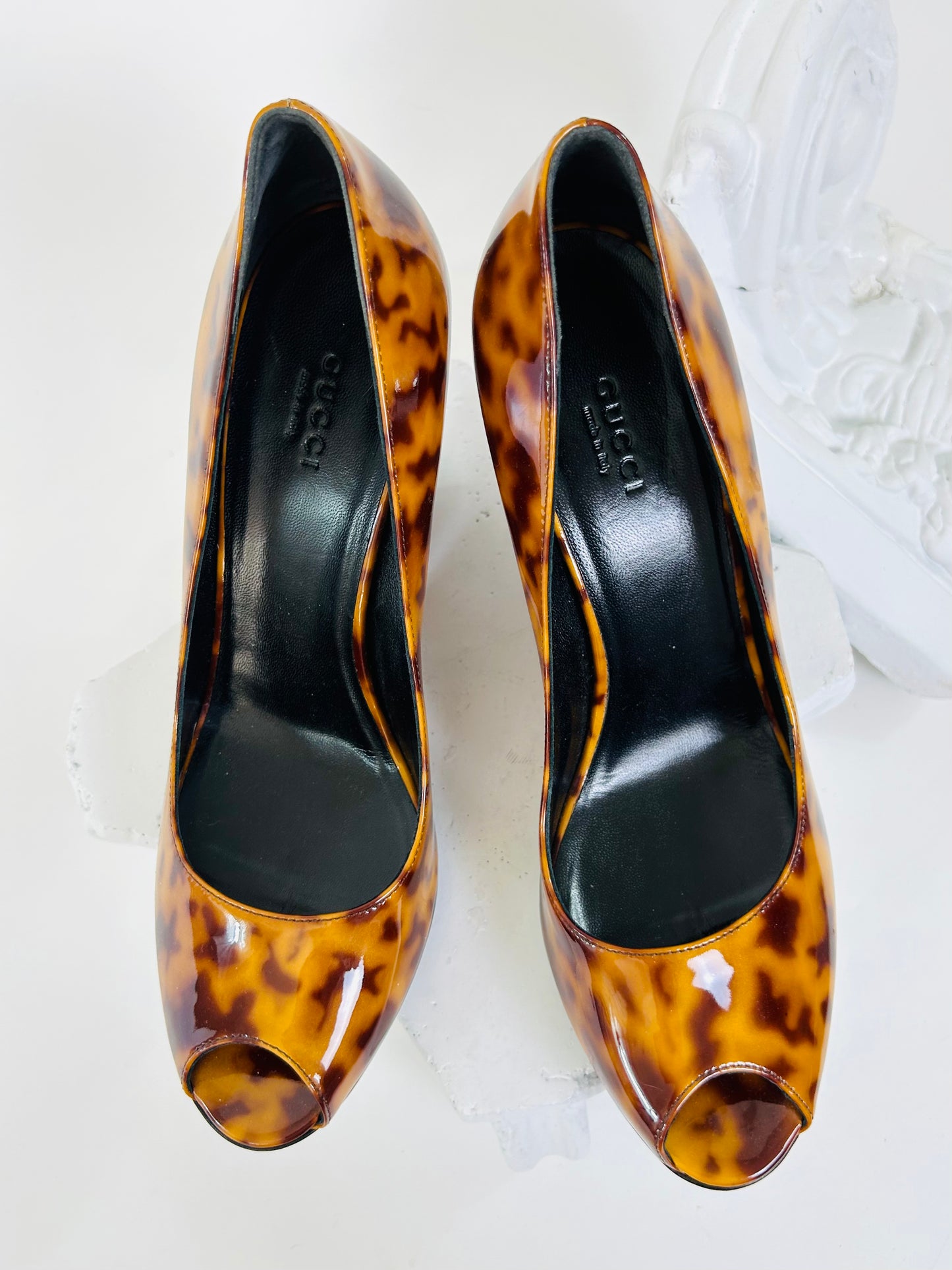 Gucci Animal Print Wedge