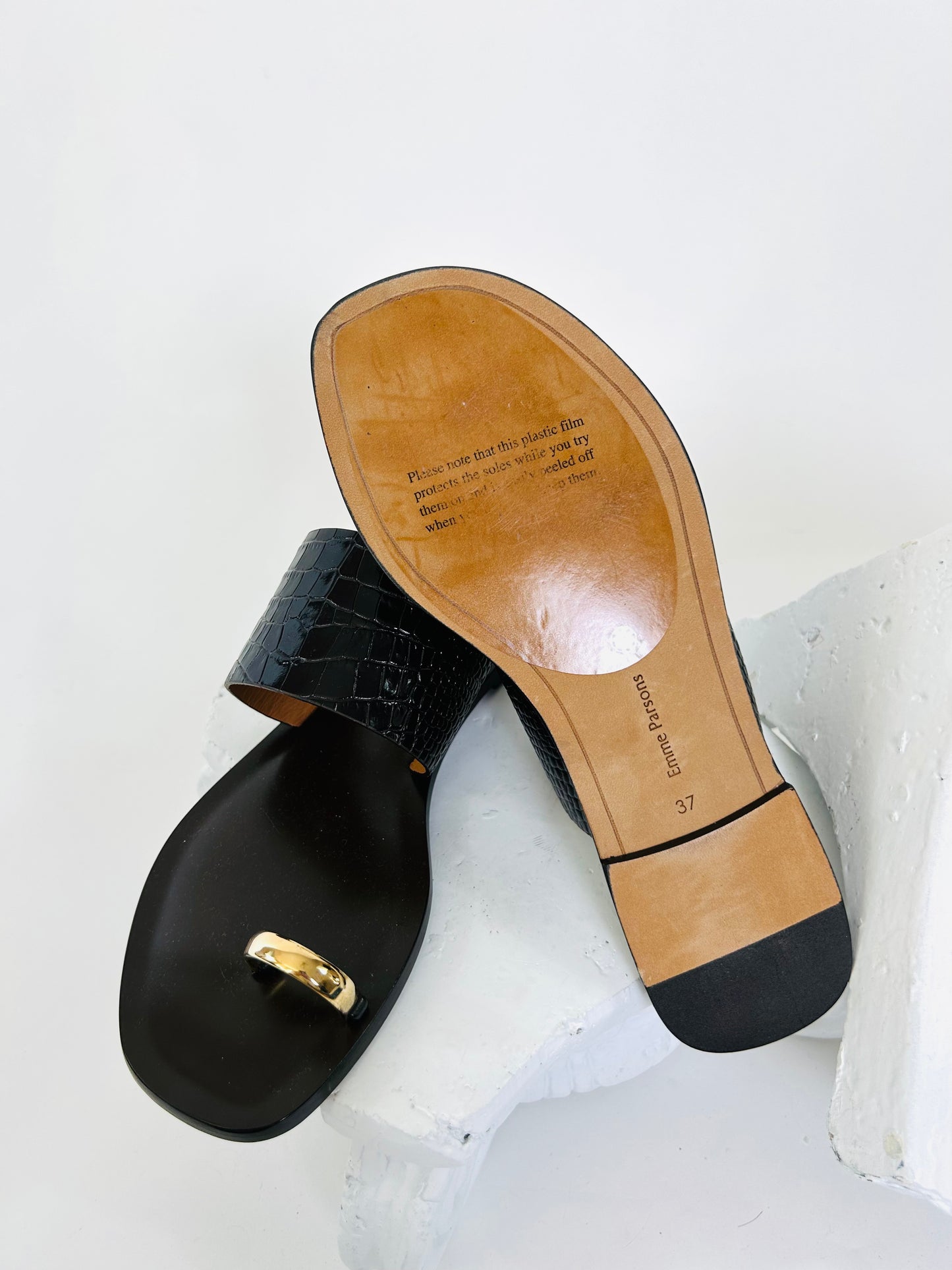 Emme Parsons Black Sandals