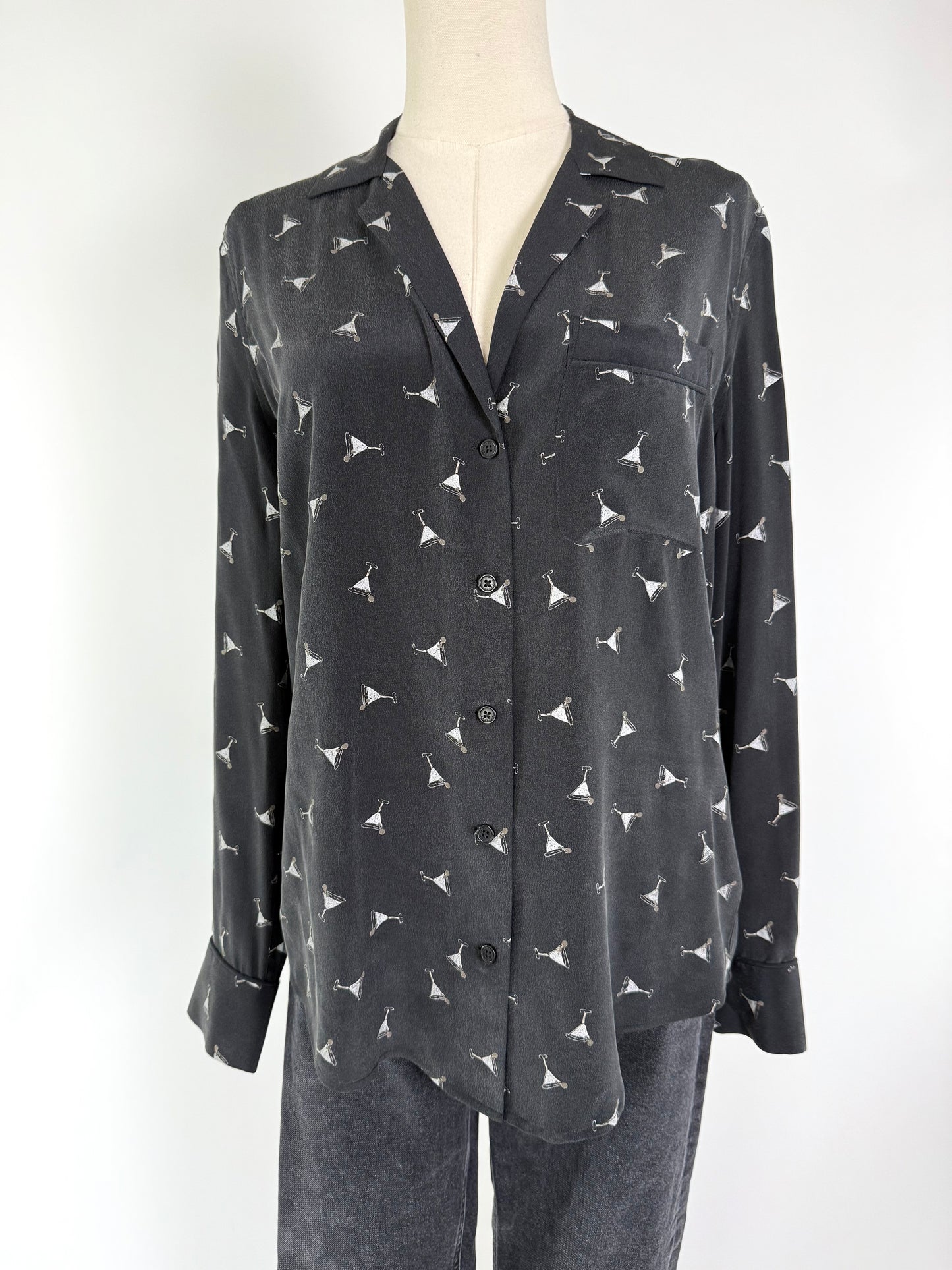 Equipment Keira Silk Top