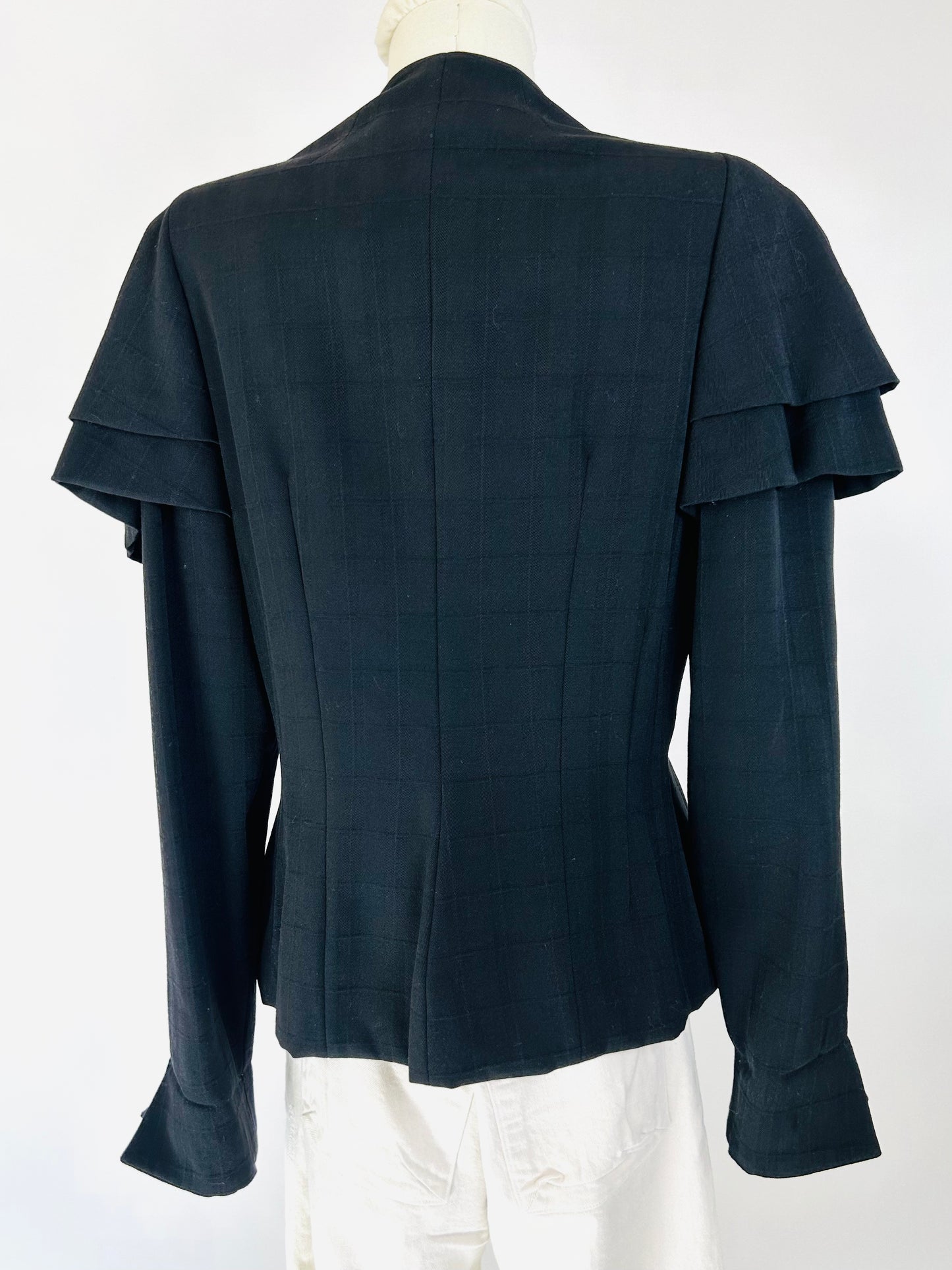 Norma Kamali Black Blazer