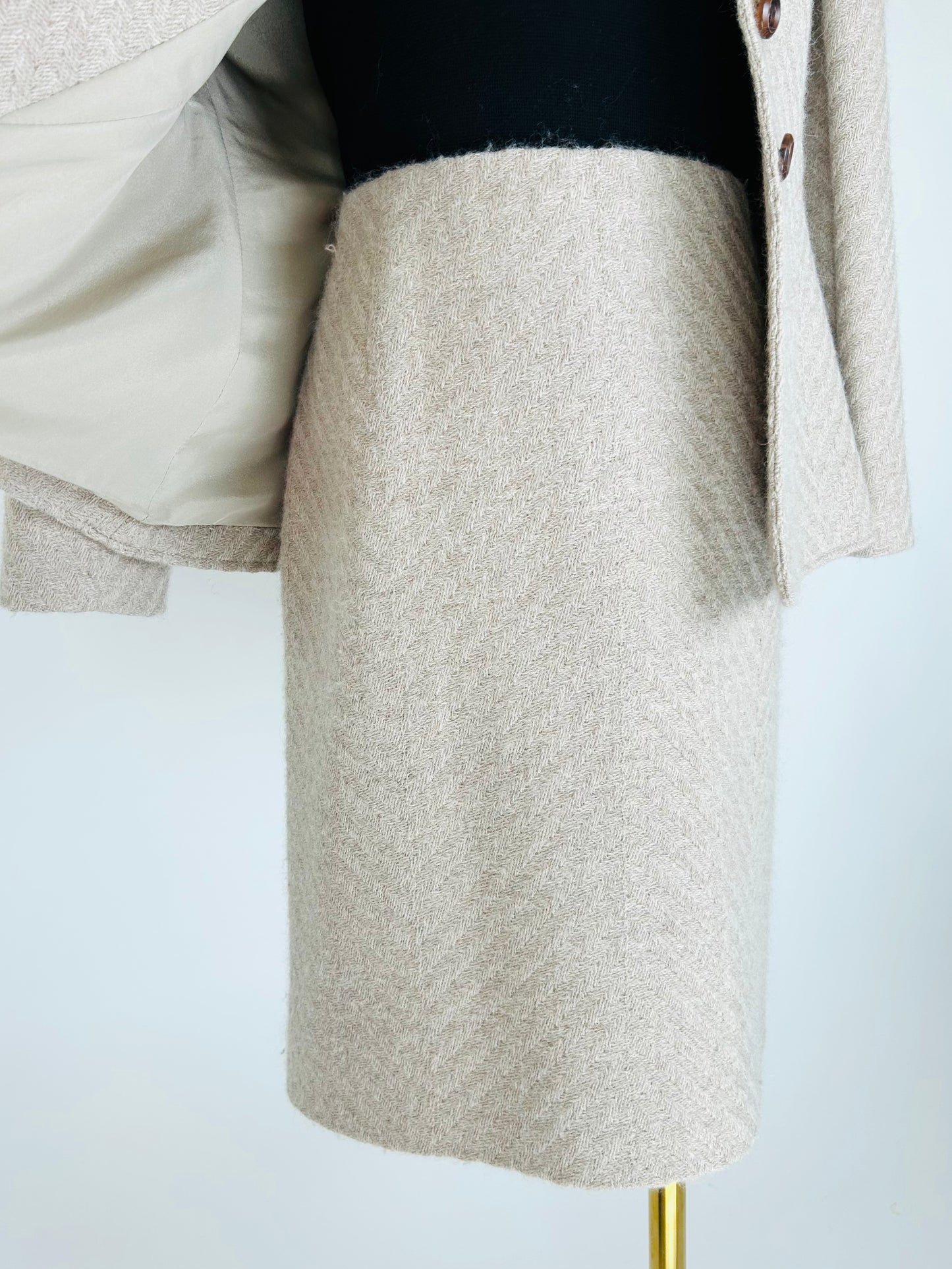 Vintage Valentino Skirt and Jacket Set