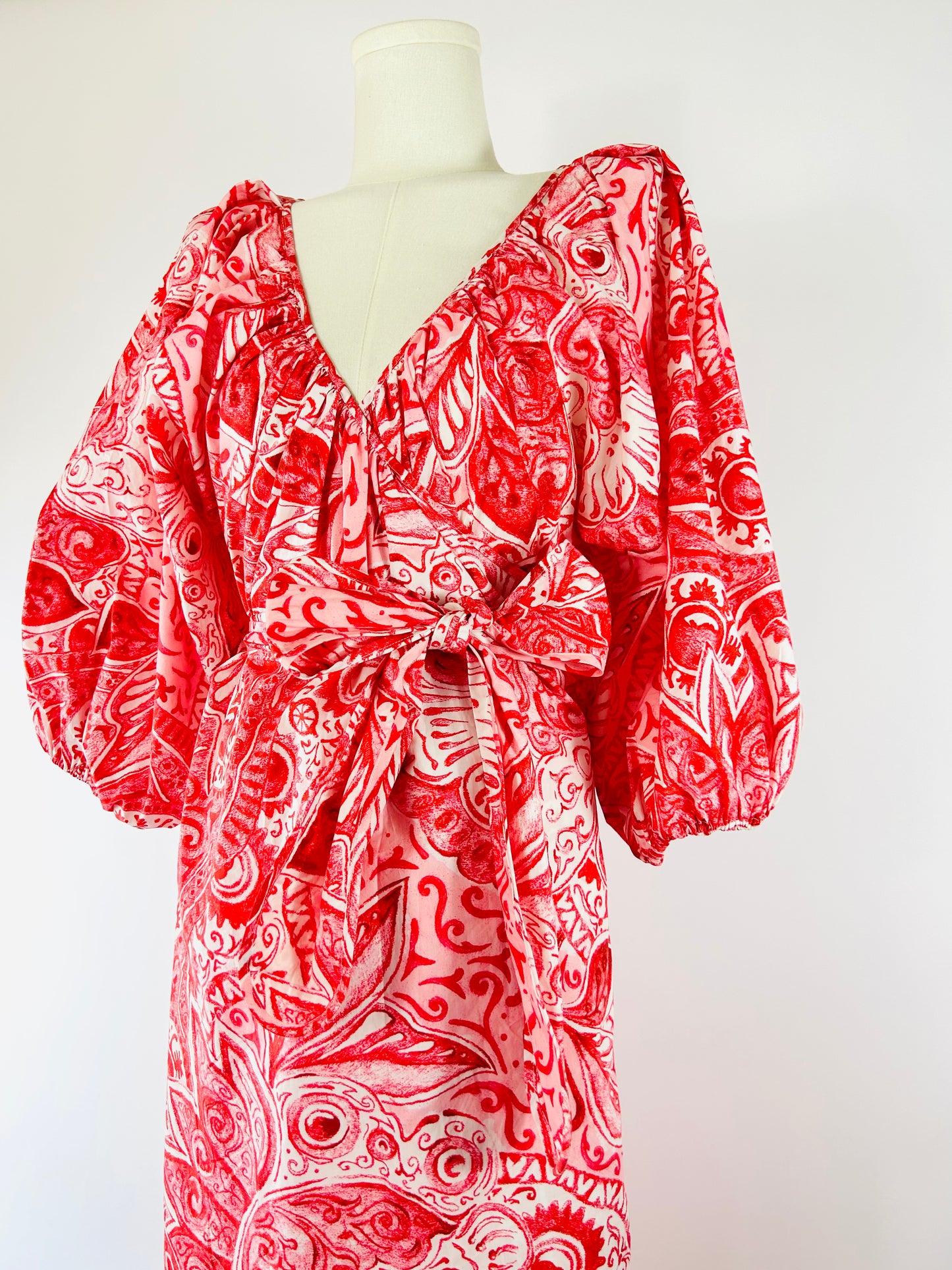 Mara Hoffman Red Dress
