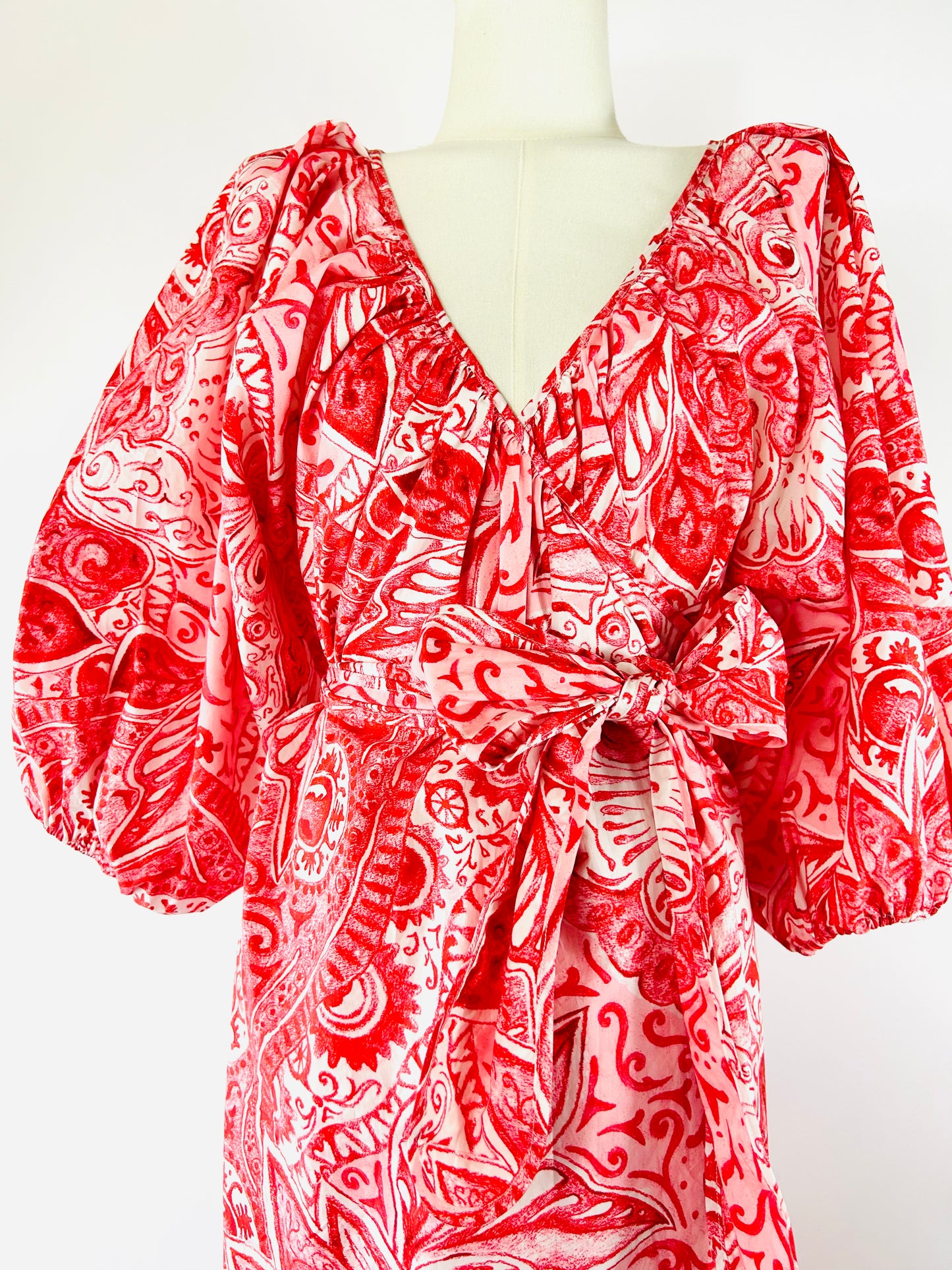 Mara Hoffman Red Dress