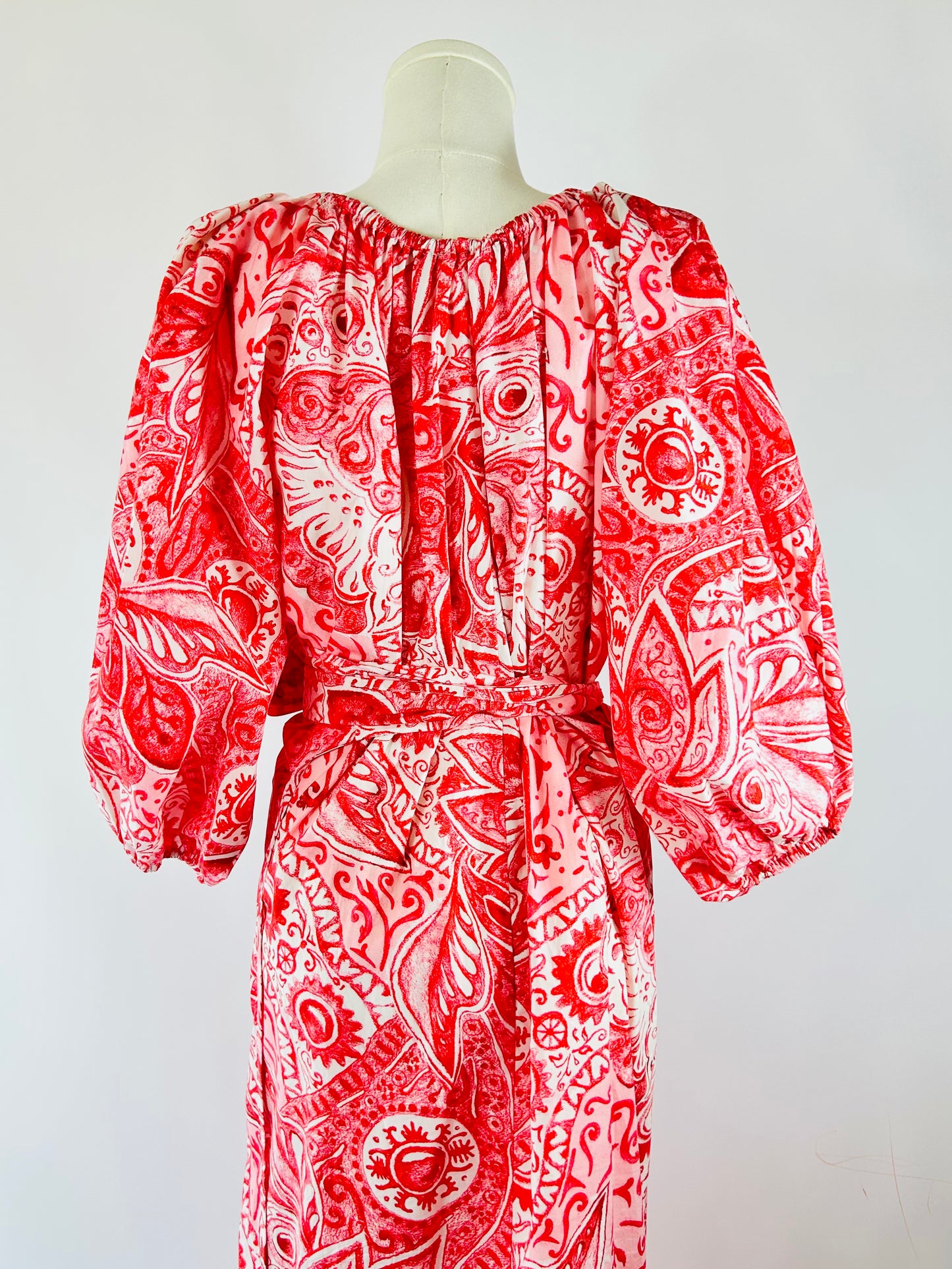 Mara Hoffman Red Dress