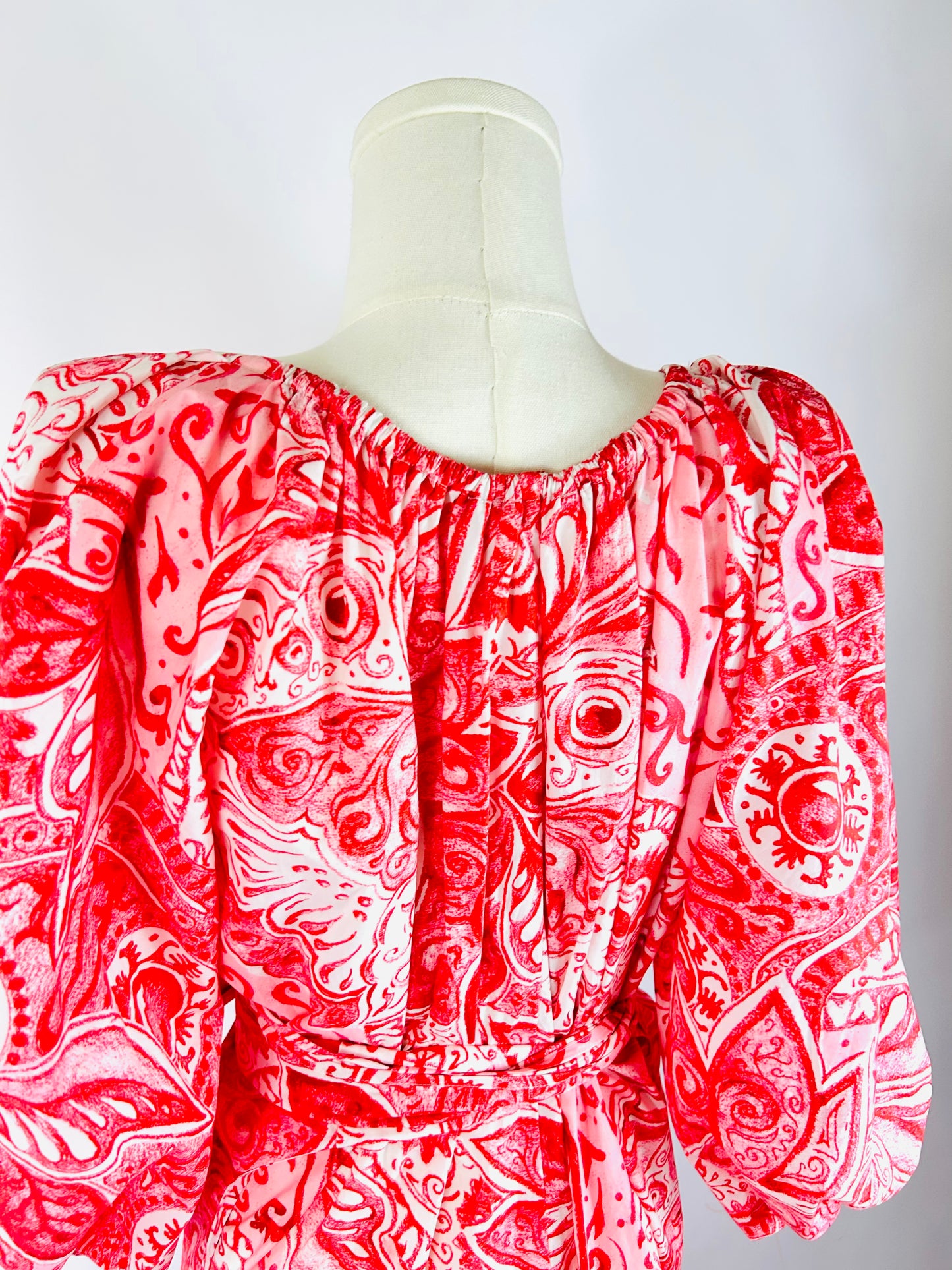 Mara Hoffman Red Dress