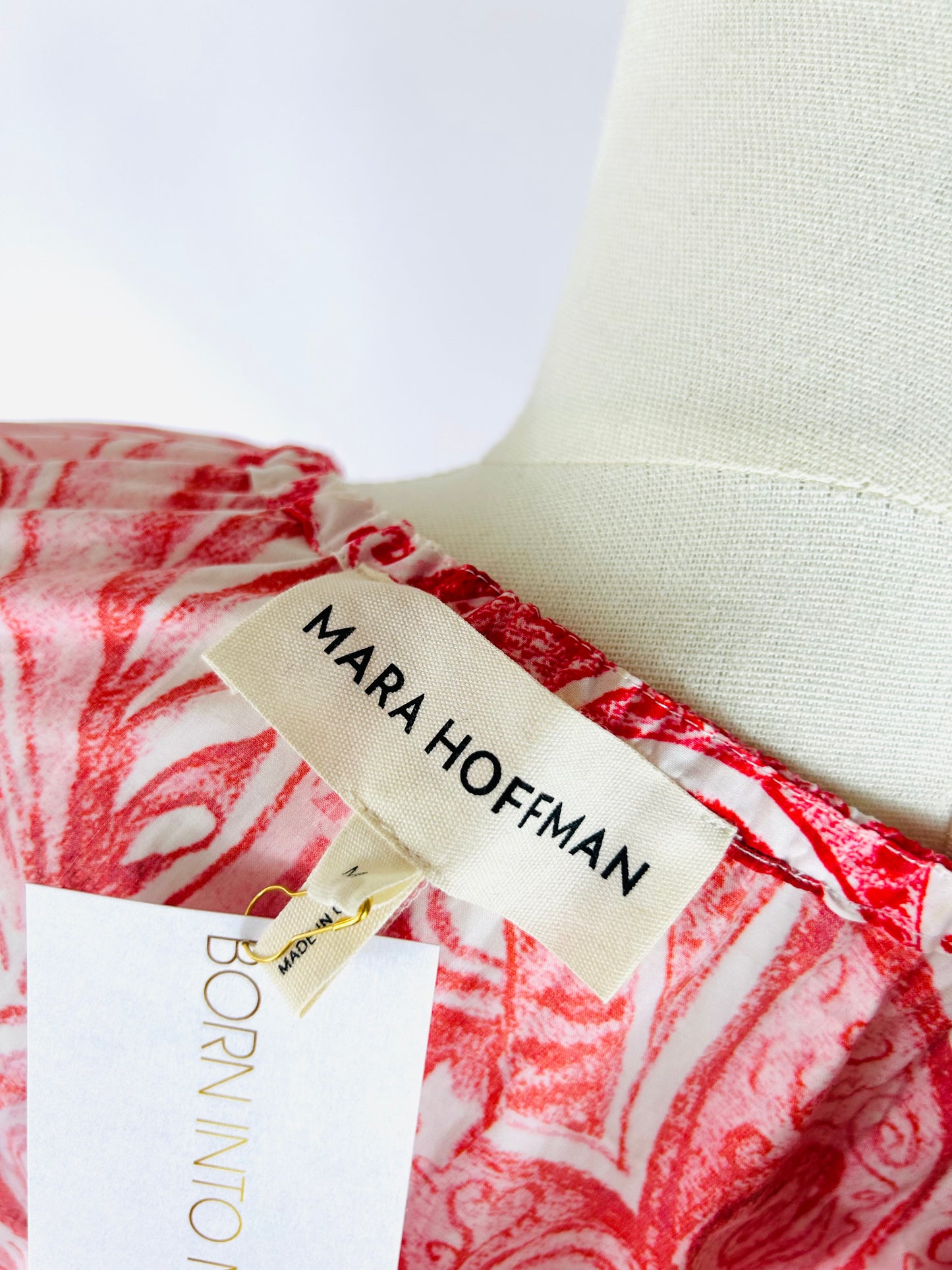 Mara Hoffman Red Dress