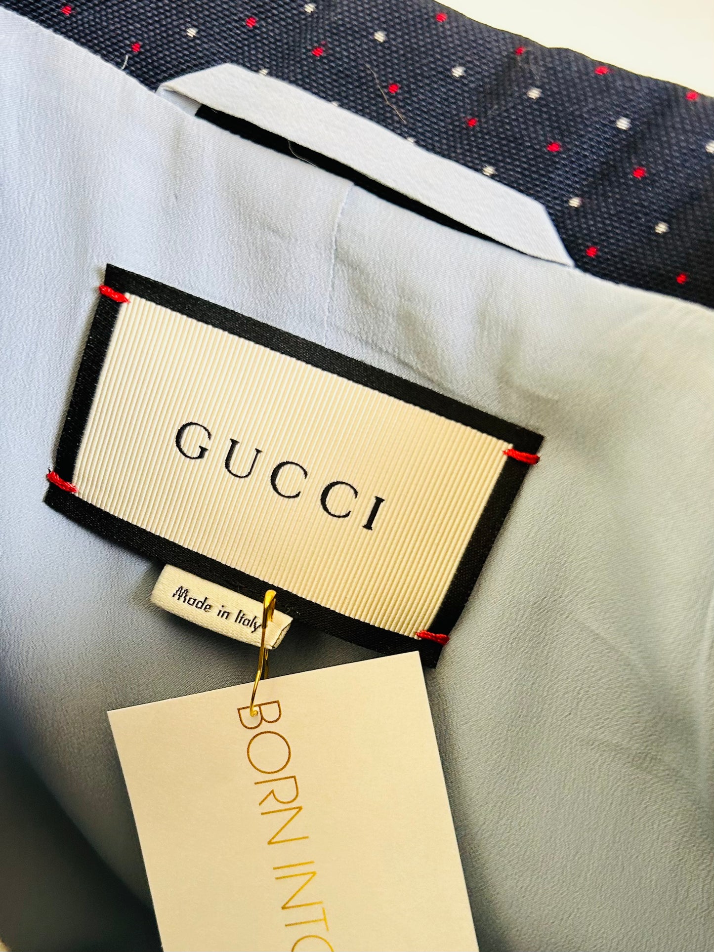 Gucci Polka Dot Blazer