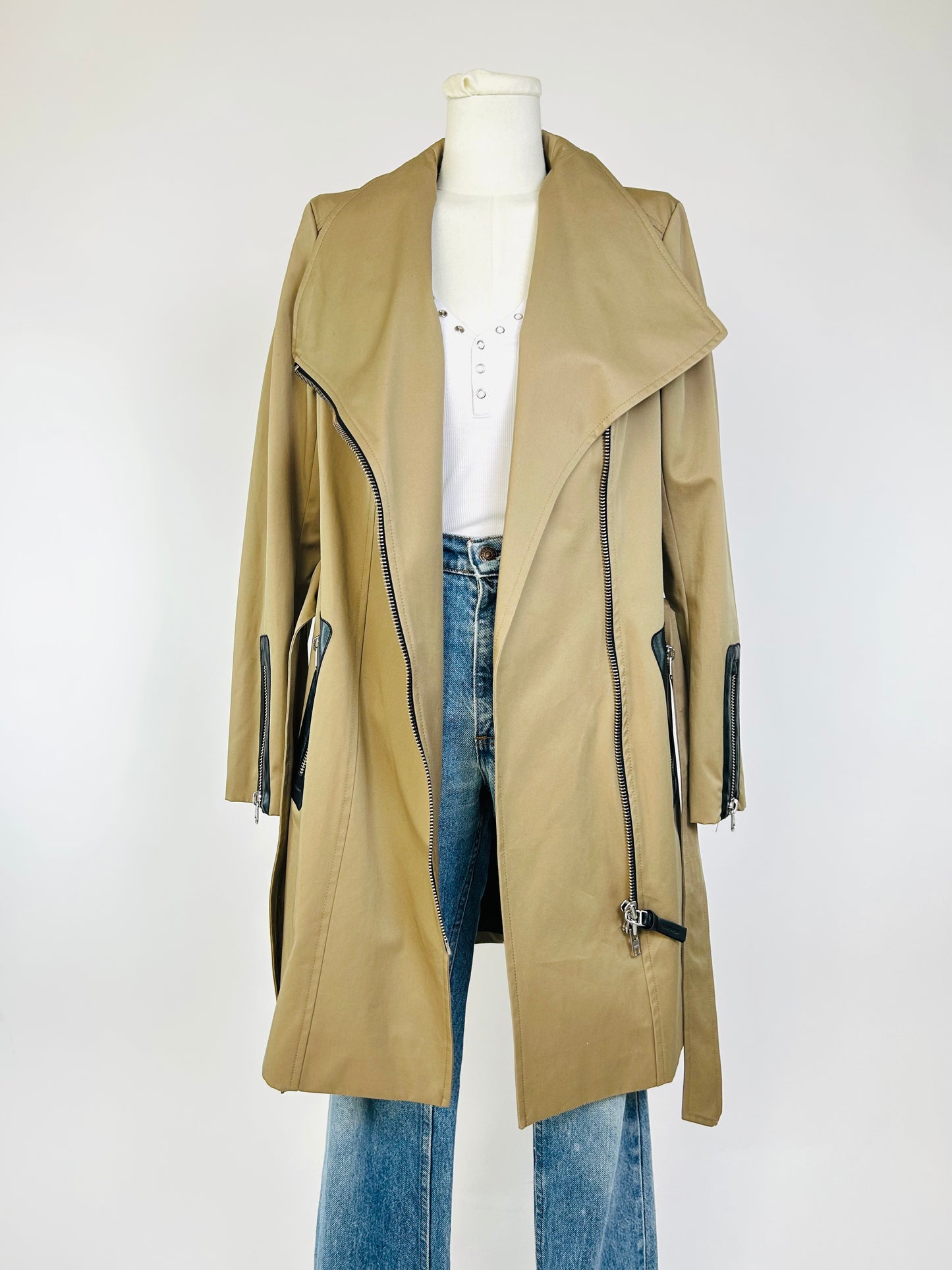 Mackage Tan Trench Coat