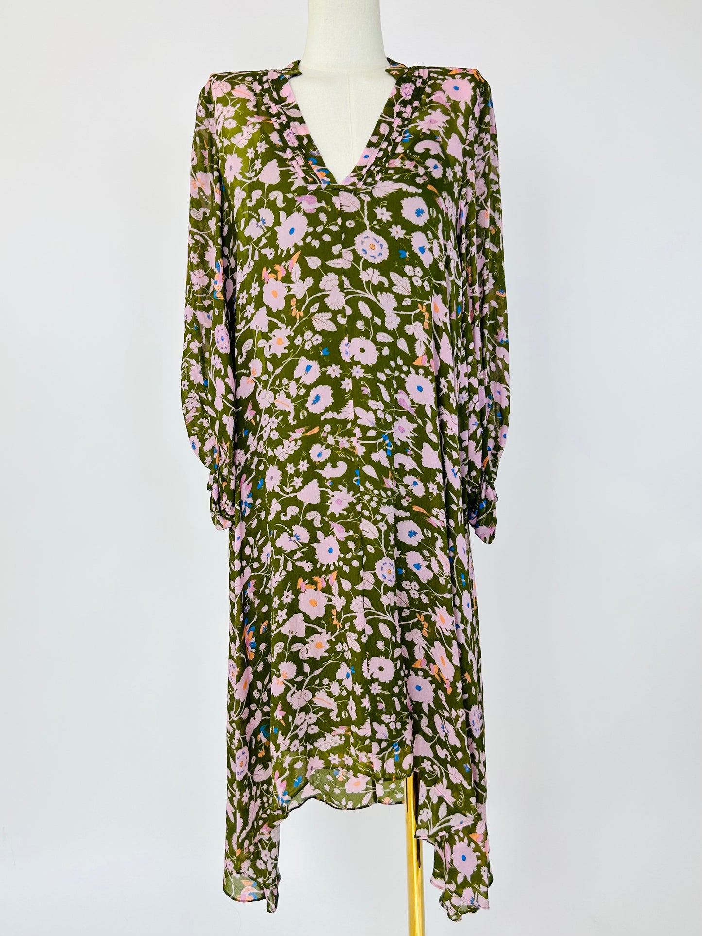 Diane Von Furstenberg Floral Dress