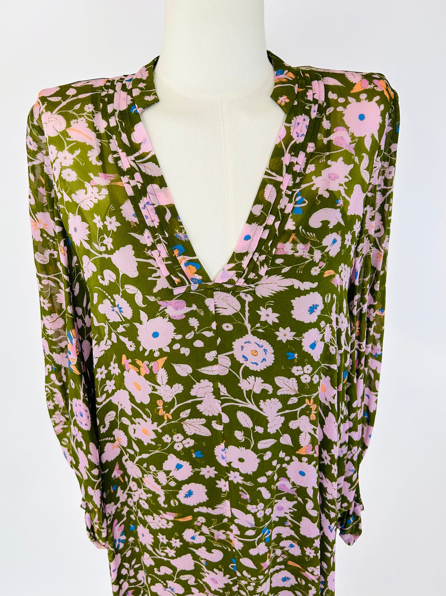 Diane Von Furstenberg Floral Dress
