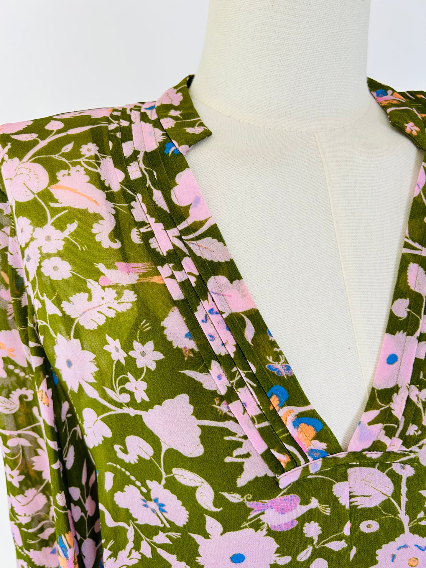 Diane Von Furstenberg Floral Dress