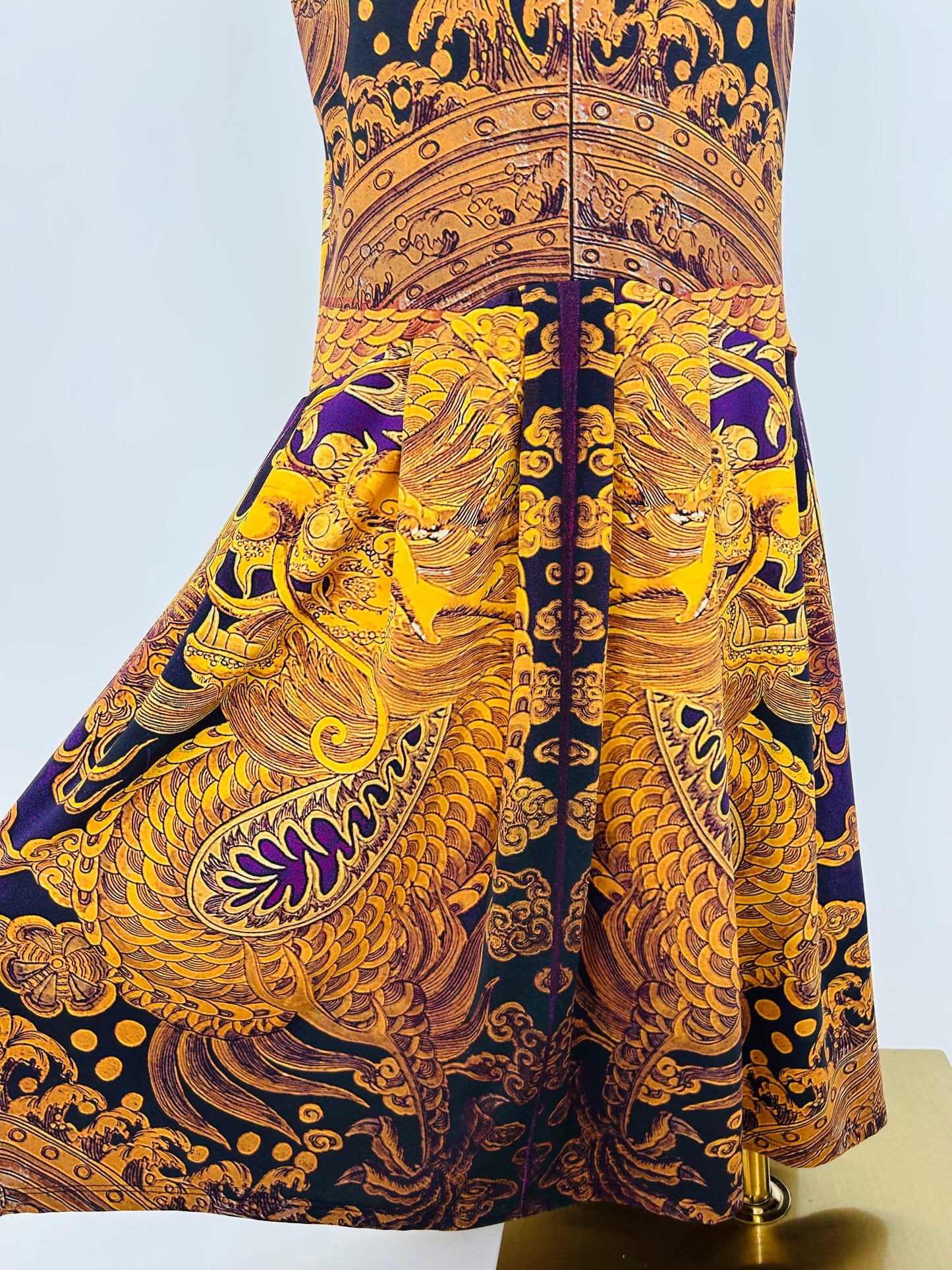 Roberto Cavalli Dragon Collectors Maxi Dress