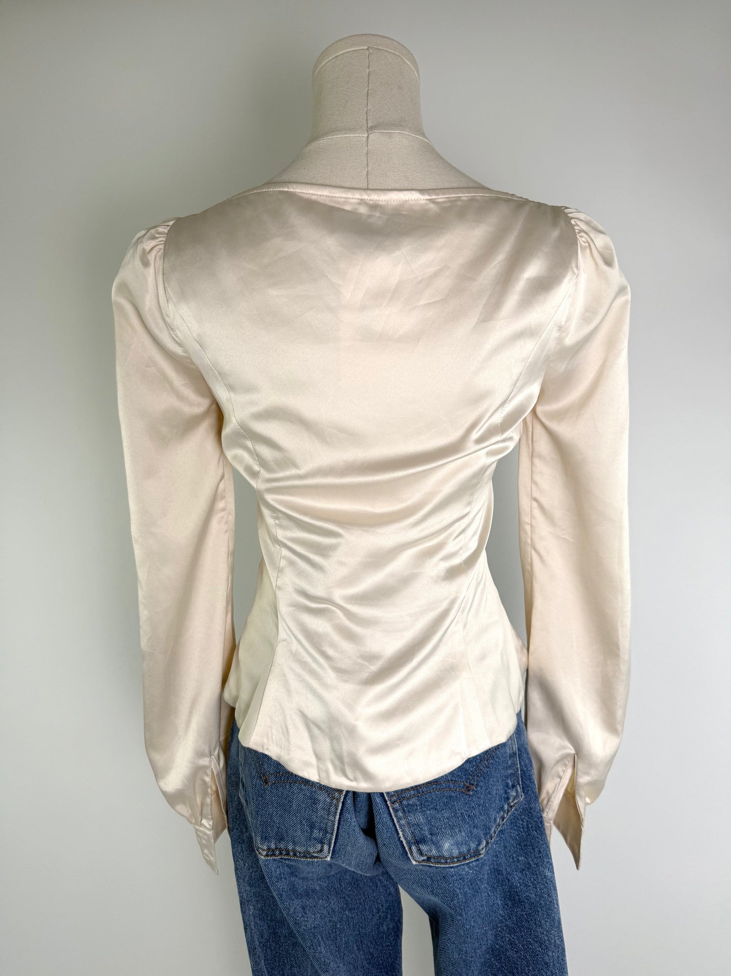 Majorelle Cream Top