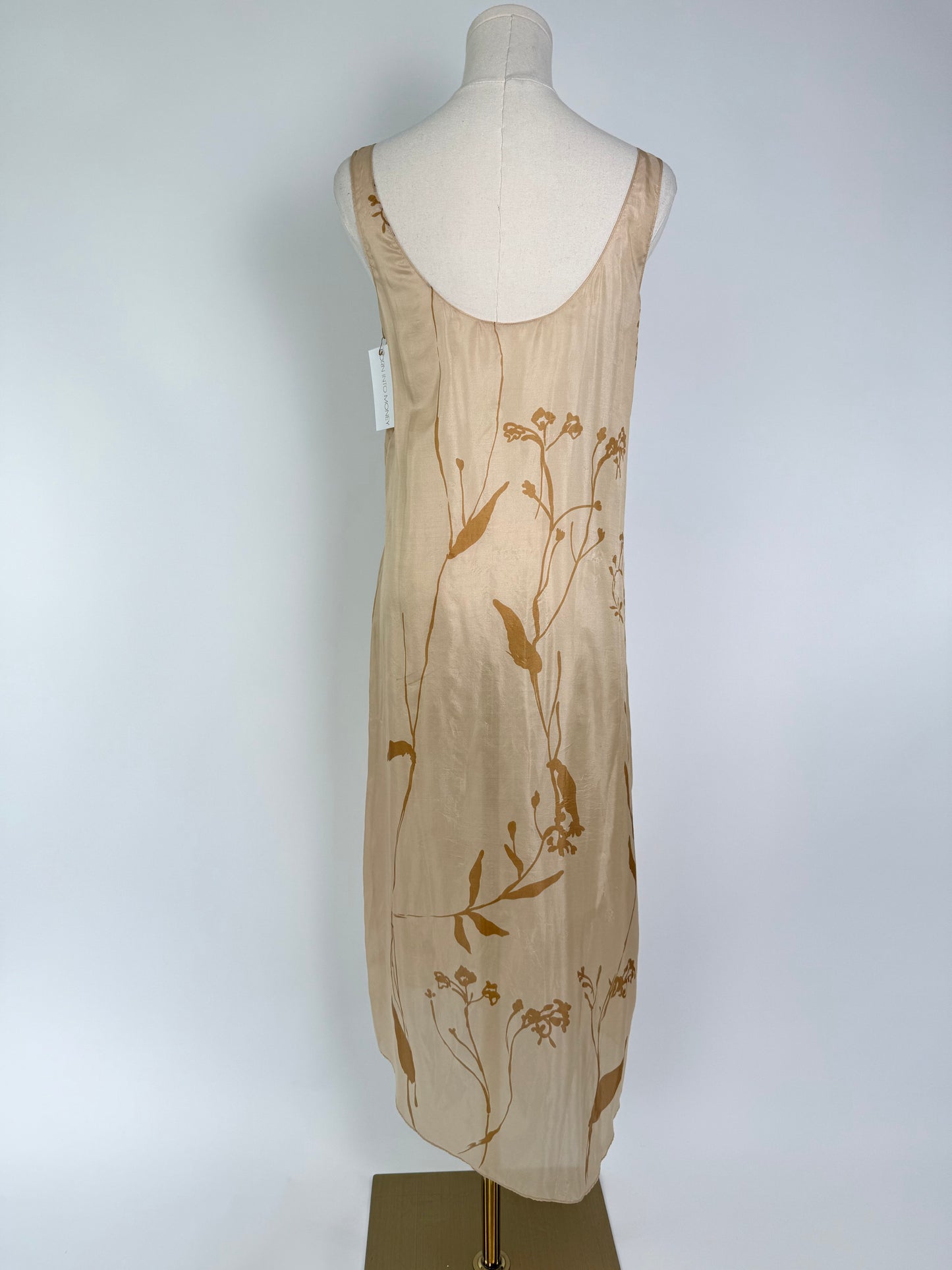 Vintage 1940's Silk Midi Dress