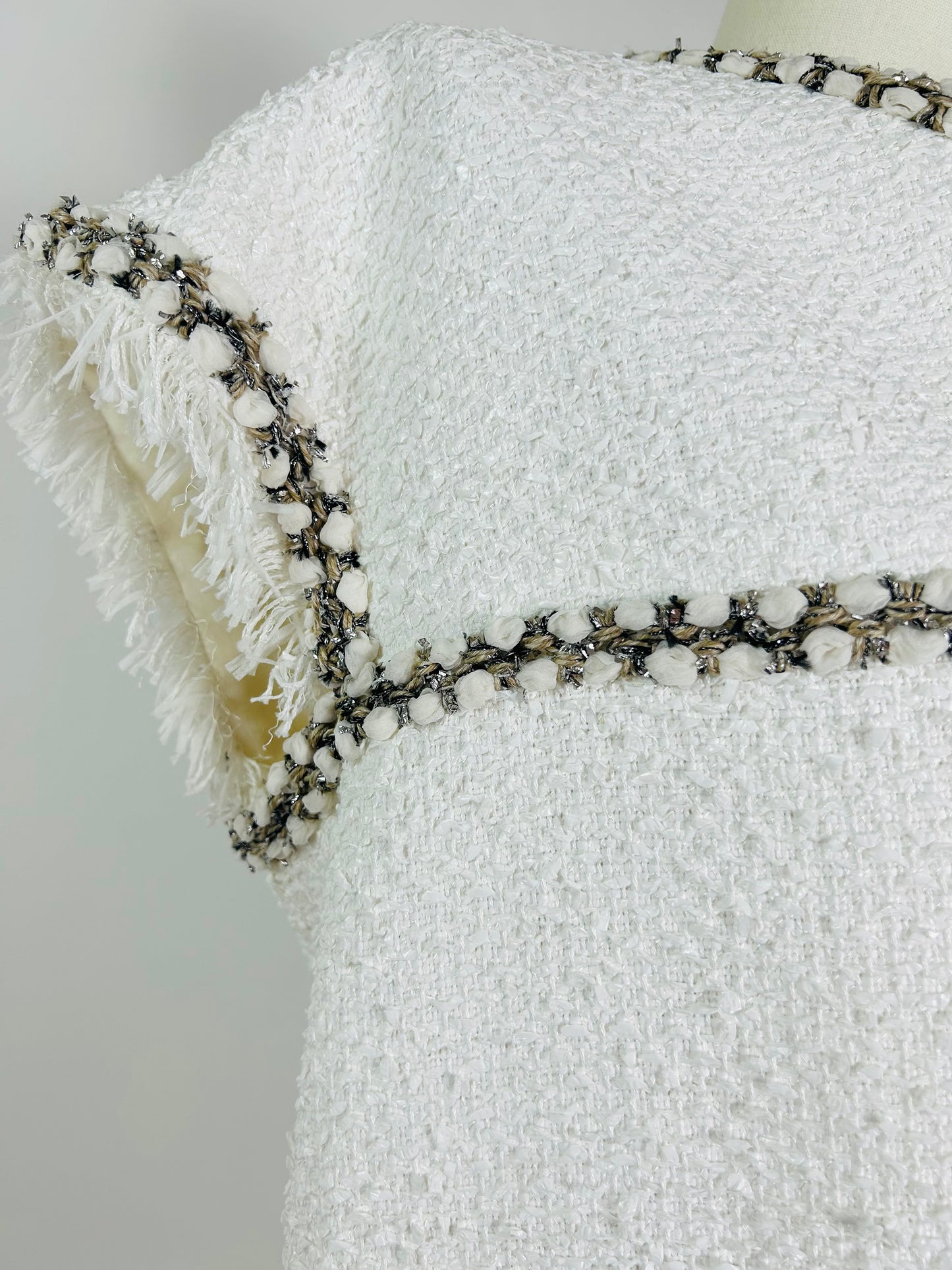Chanel White Dress