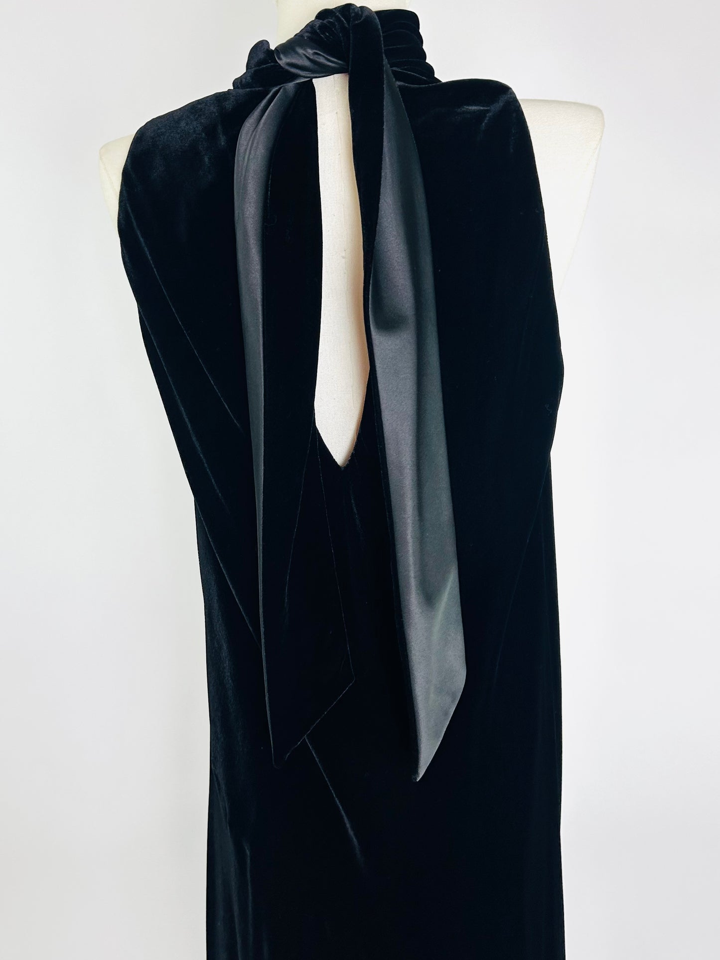 Lafayette 148 Black Velvet Dress