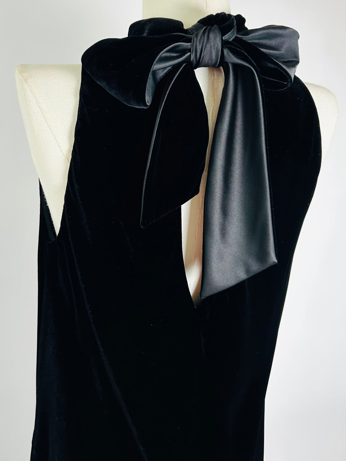 Lafayette 148 Black Velvet Dress
