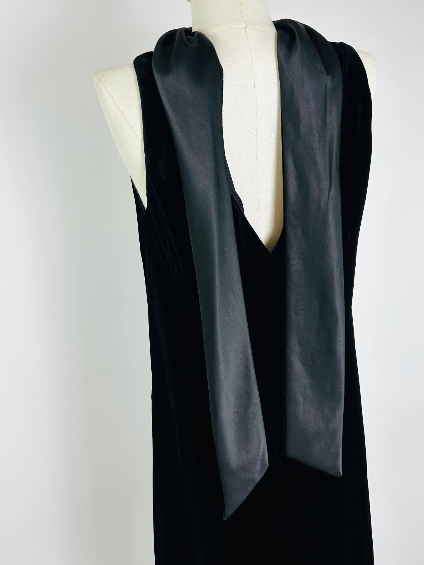 Lafayette 148 Black Velvet Dress