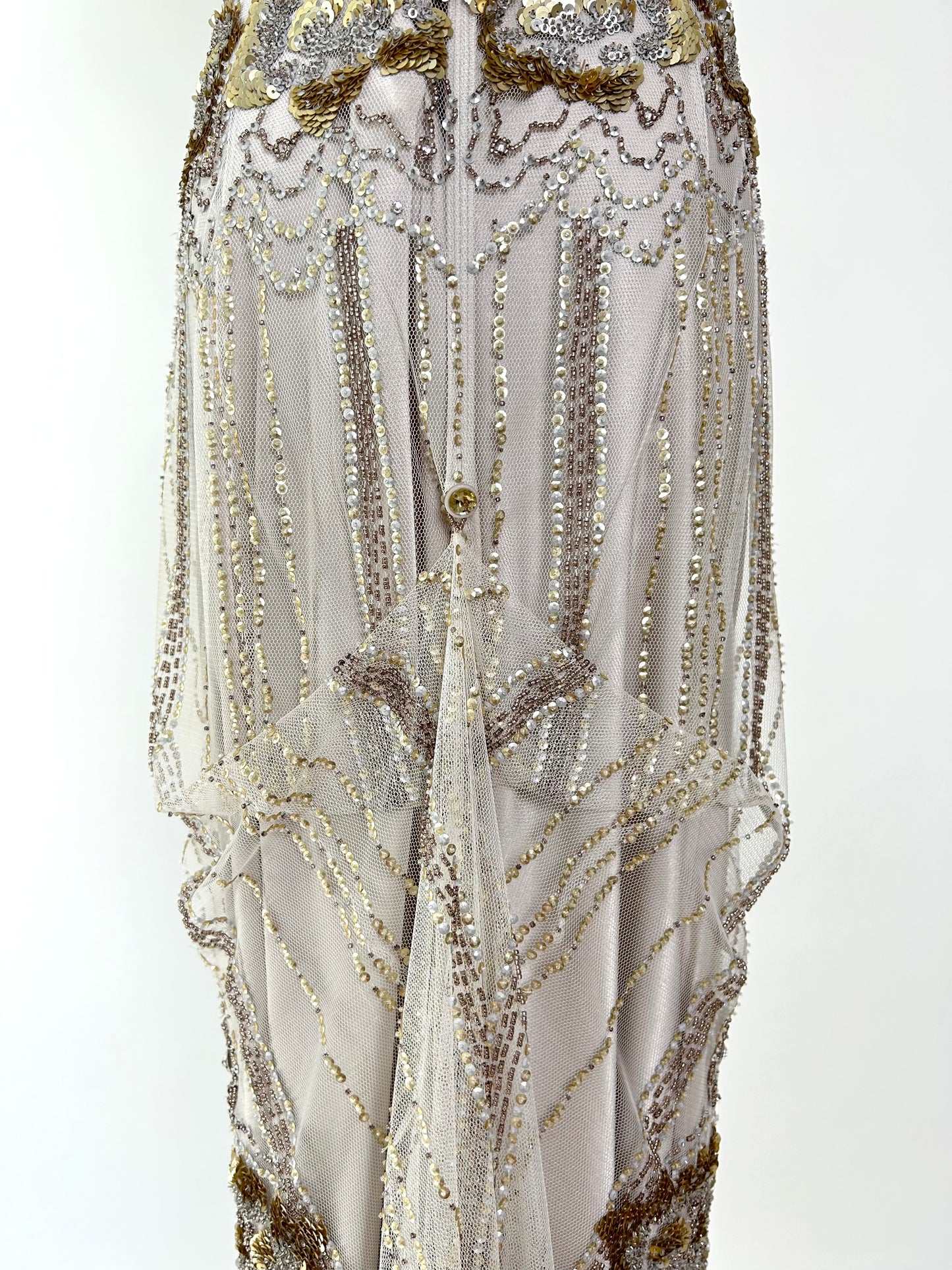 Jenny Packham Eden Beaded Champagne Dress